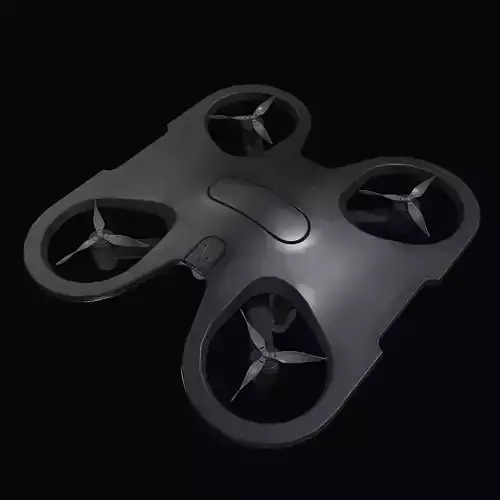 Armed Drone Concept Pbr 3D model