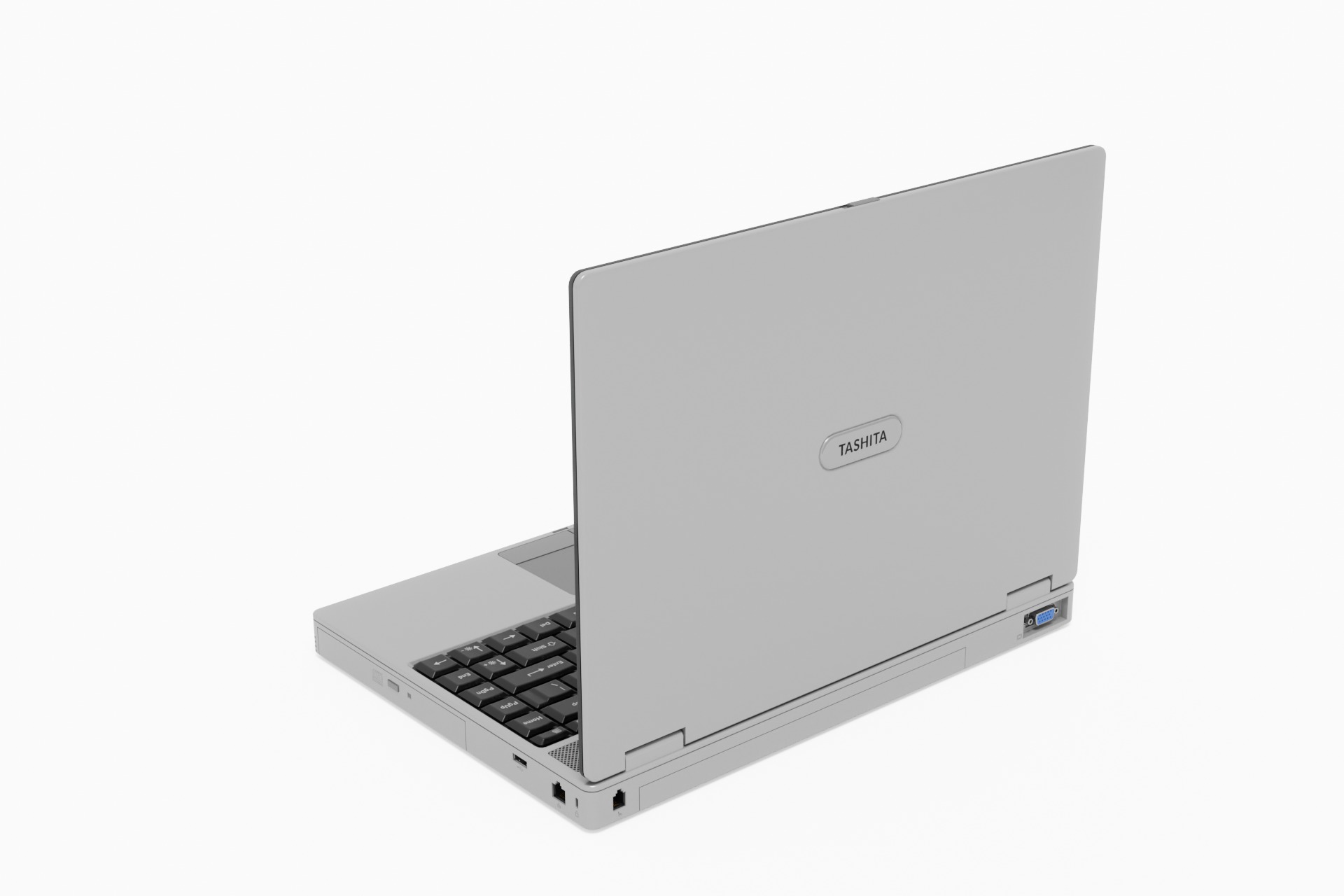 Laptop 3D model_2