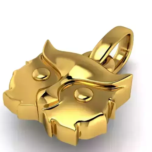 Owl Head Charms Bird Pendant Earrings Bracelet