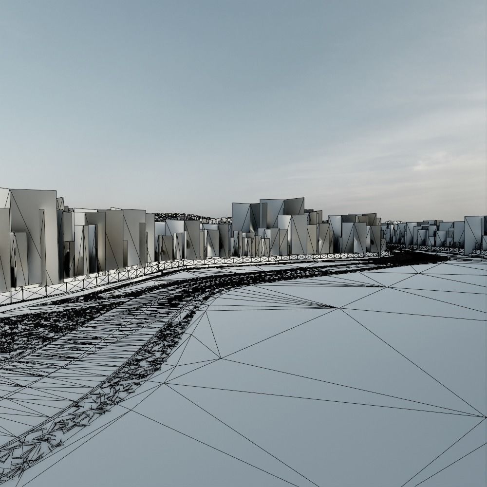 Imola Circuit - Enzo and Dino Ferrari Circuit - Italy Low-poly 3D model_17