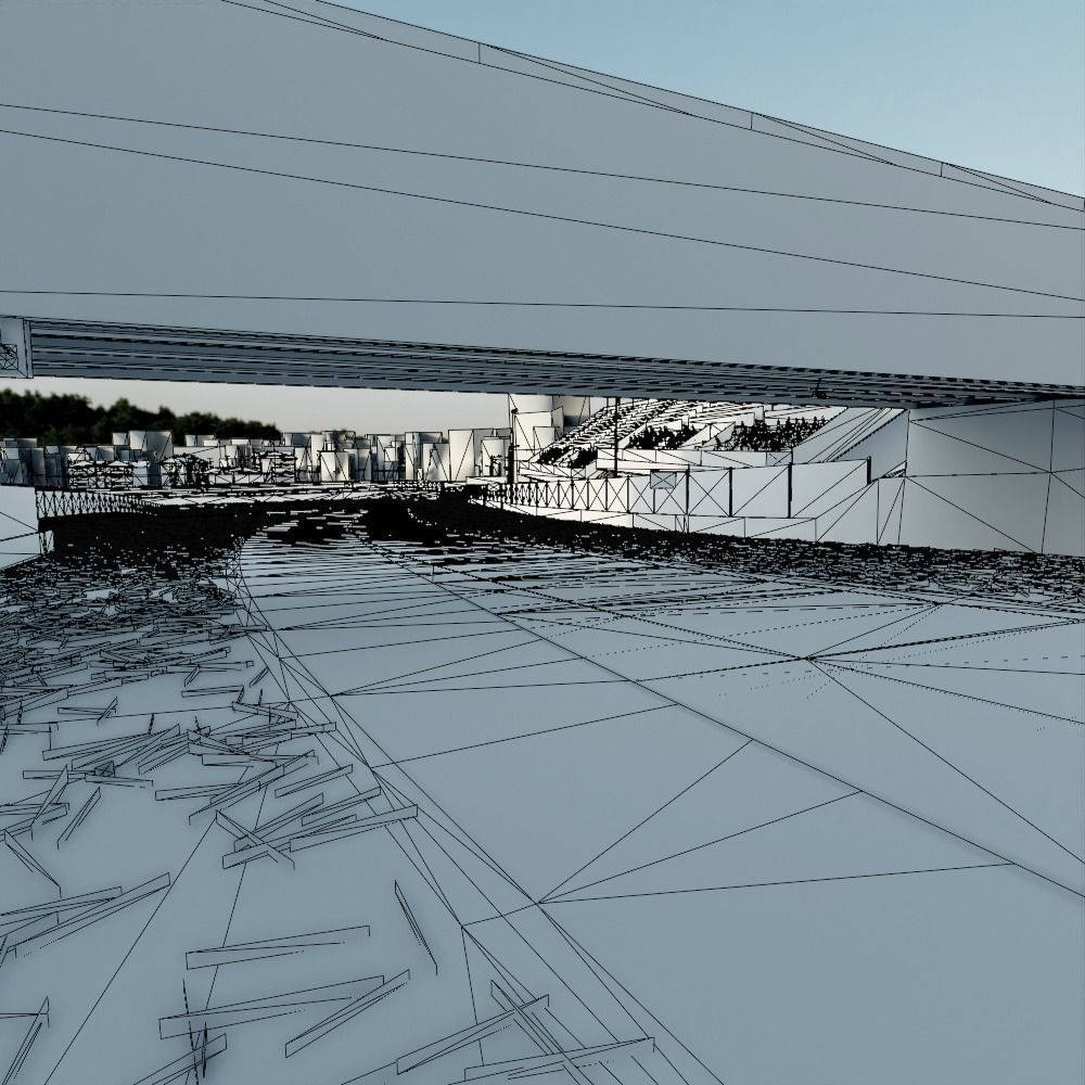 Imola Circuit - Enzo and Dino Ferrari Circuit - Italy Low-poly 3D model_14