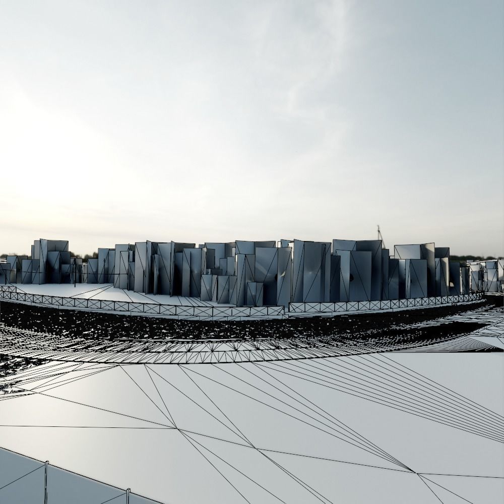 Imola Circuit - Enzo and Dino Ferrari Circuit - Italy Low-poly 3D model_16