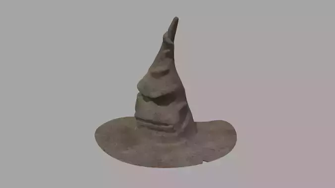 Sorting Hat Harry Potter Low-poly 3D model