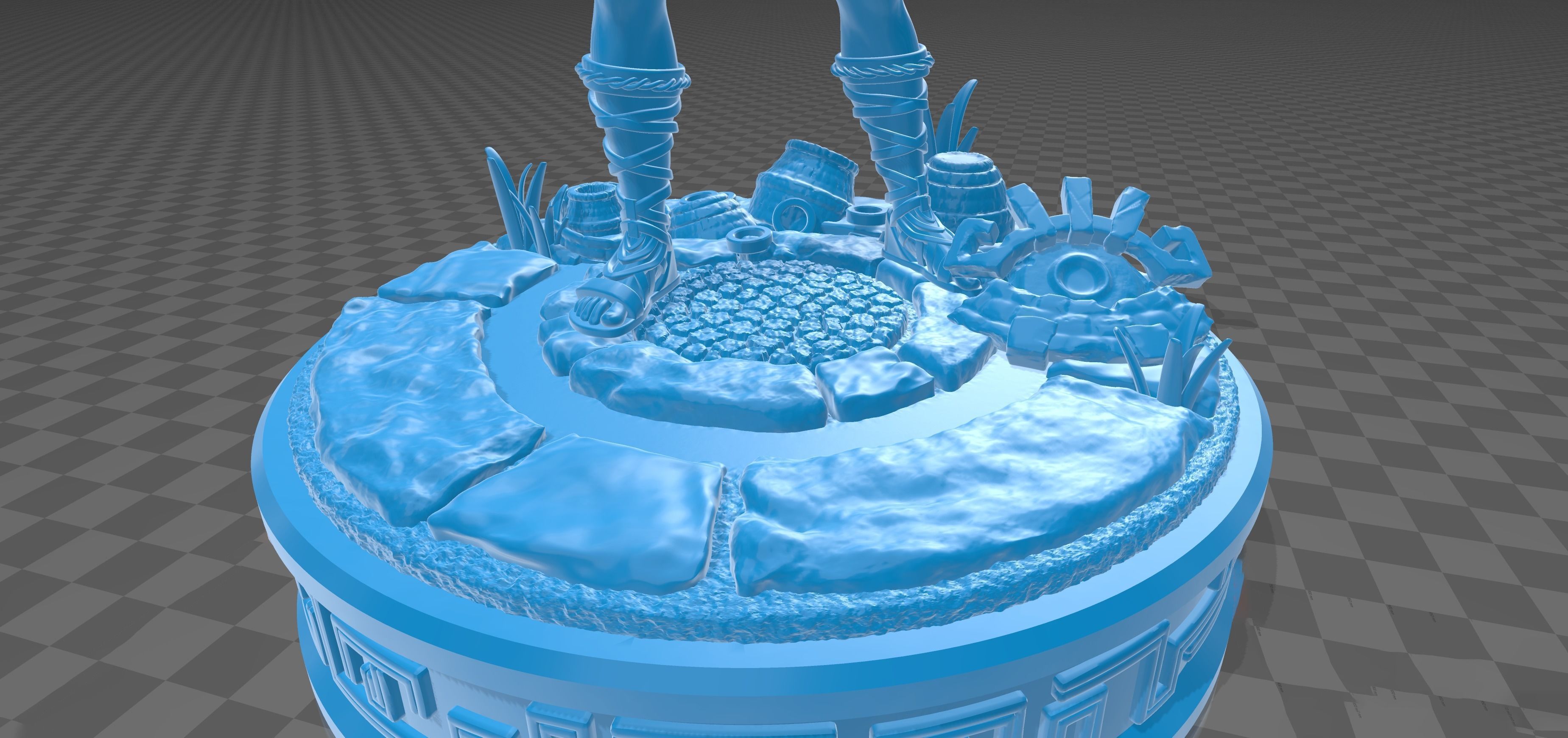 Link HD Statue - Zelda Tears Of The Kingdom - TOTK 3D print model_13