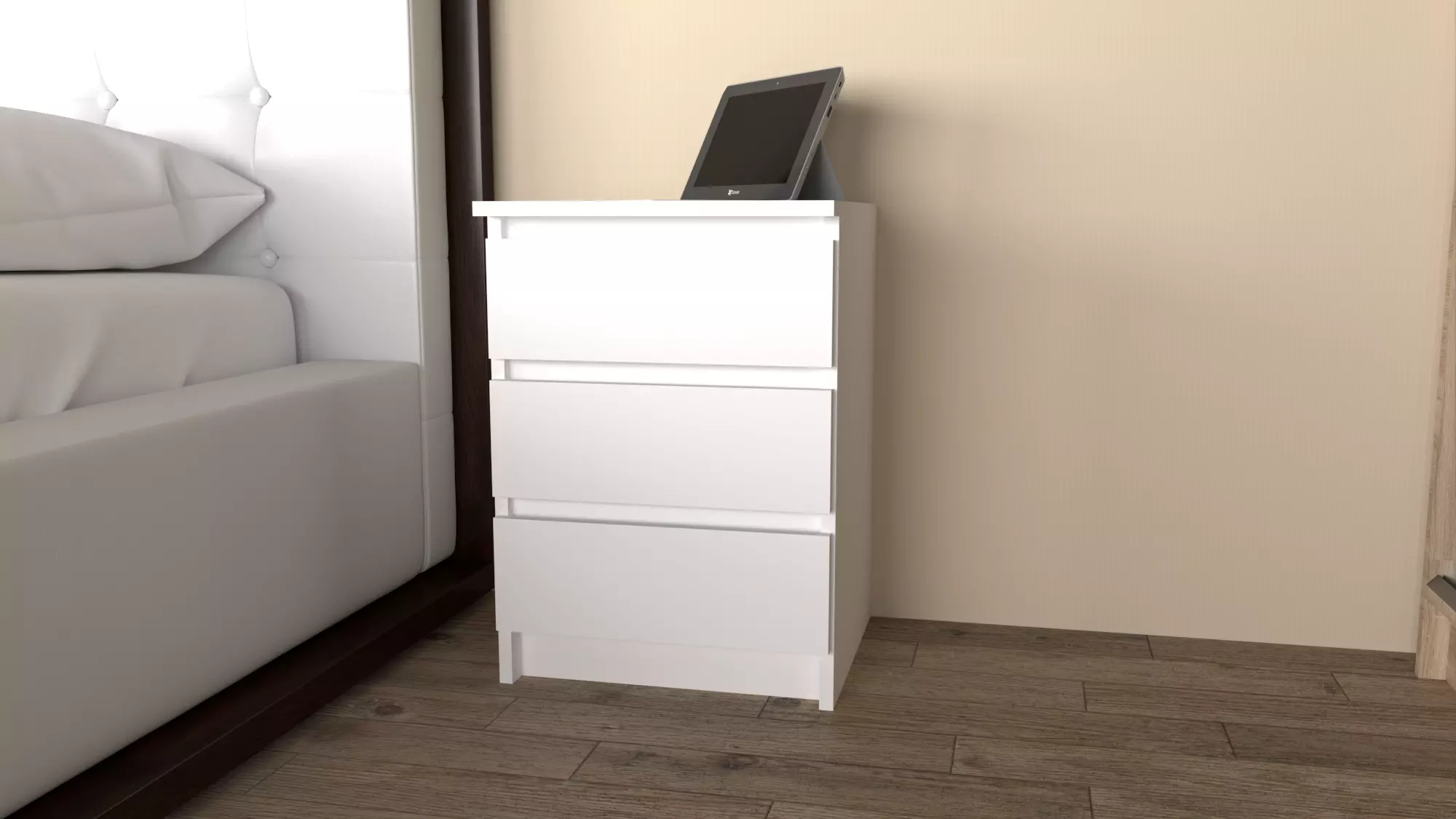  Bedside table Free 3D model_0