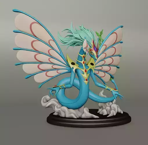 ancient fairy dragon figure - yugioh