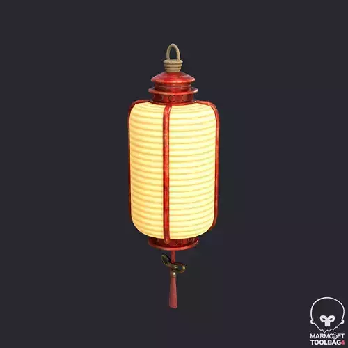 Pbr Chinese Lantern - Street Lamp