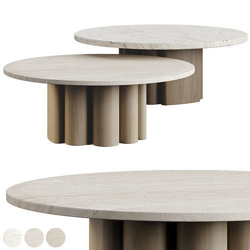 Sixpenny Enzo Coffee Table 3D model