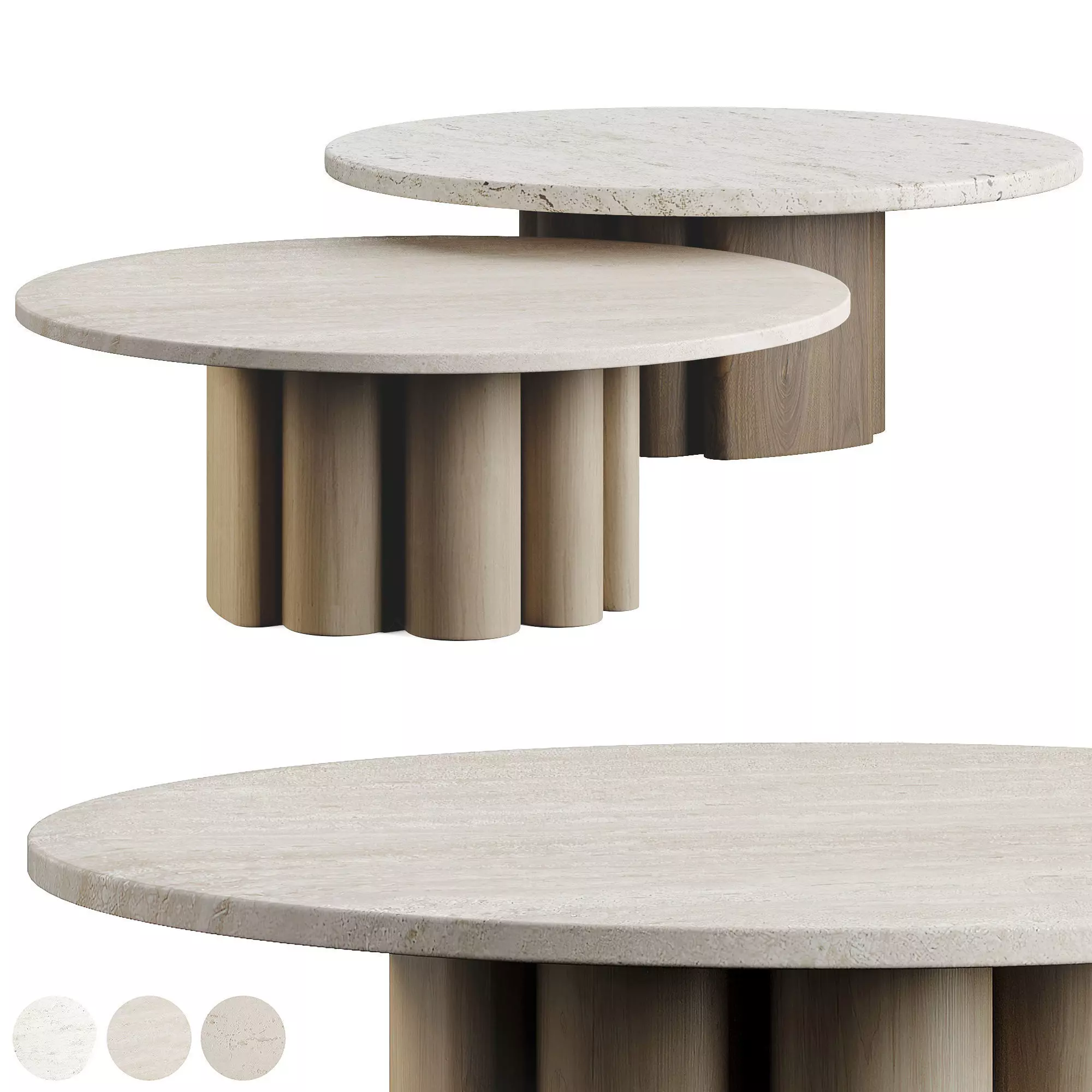 Sixpenny Enzo Coffee Table 3D model_0