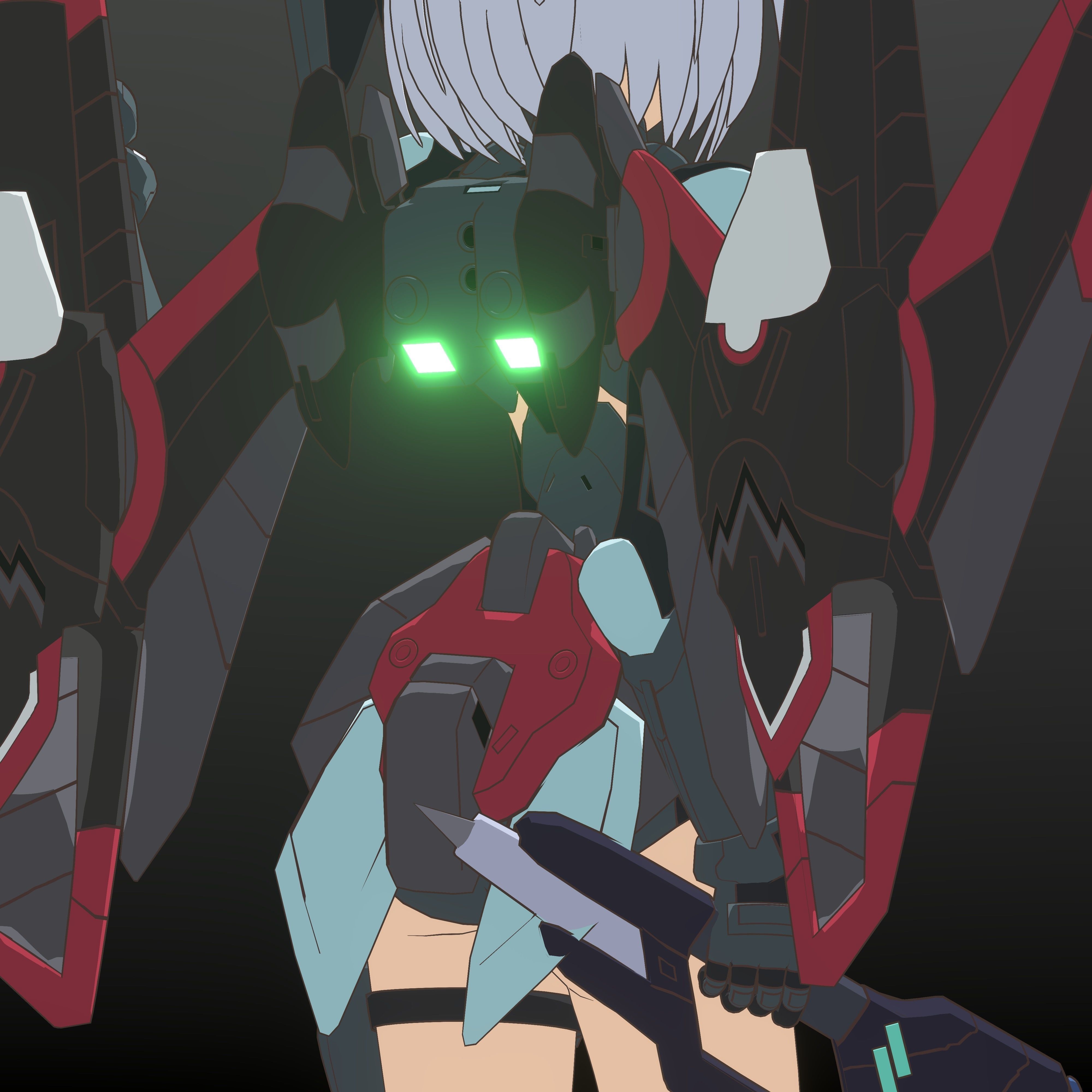 Pack Tobiichi Origami - 3D Model Blender Low-poly 3D model_17