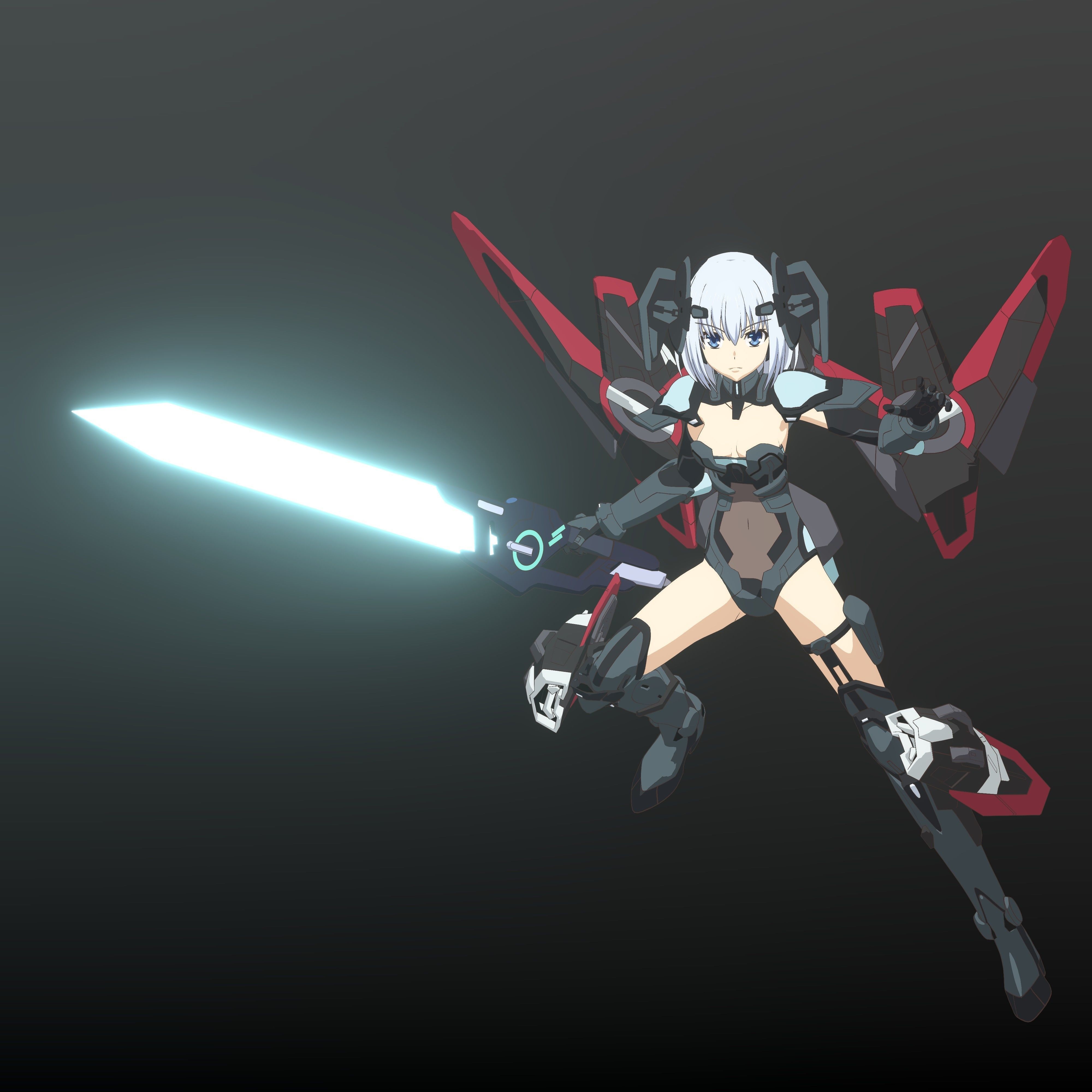 Pack Tobiichi Origami - 3D Model Blender Low-poly 3D model_3