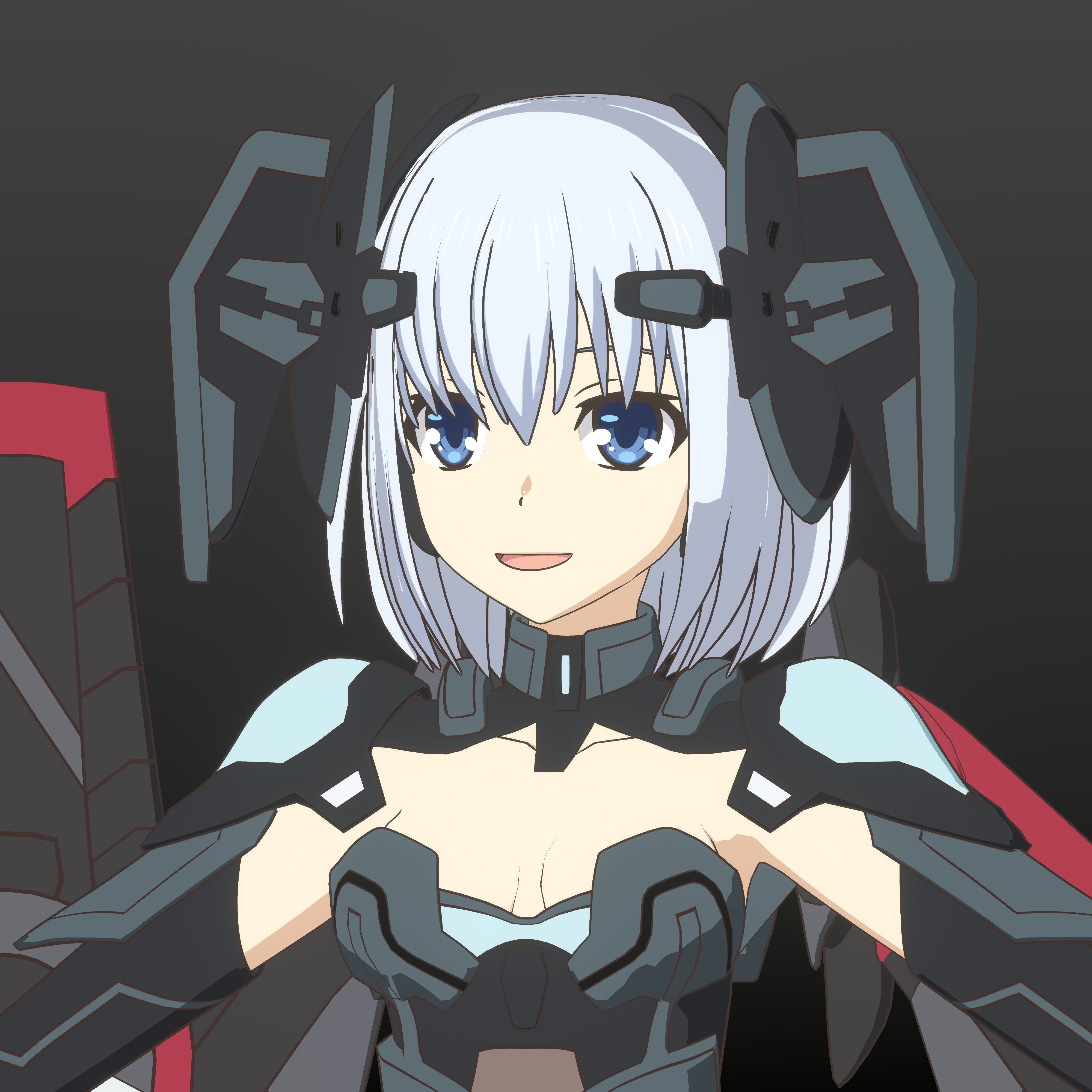 Pack Tobiichi Origami - 3D Model Blender Low-poly 3D model_15