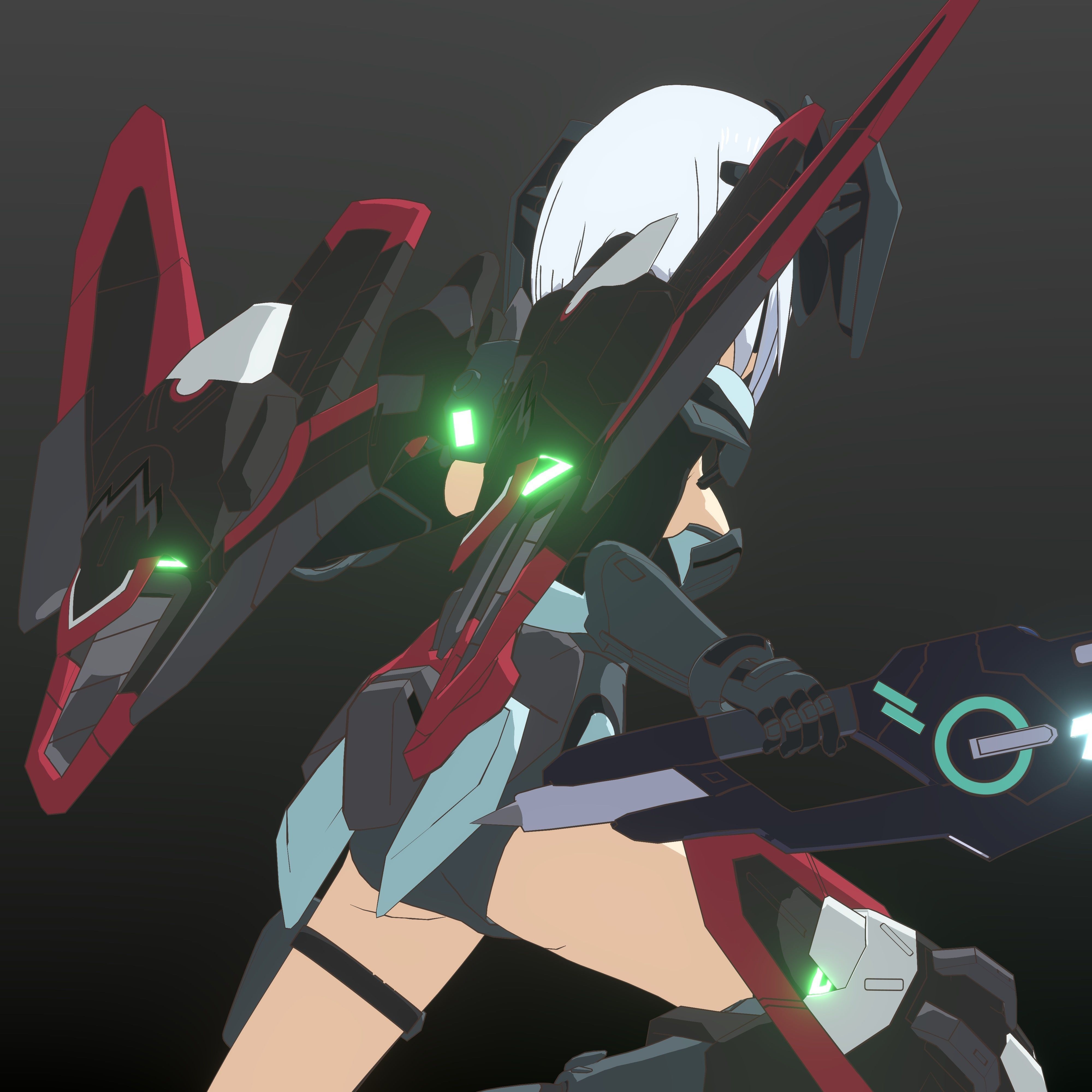 Pack Tobiichi Origami - 3D Model Blender Low-poly 3D model_18