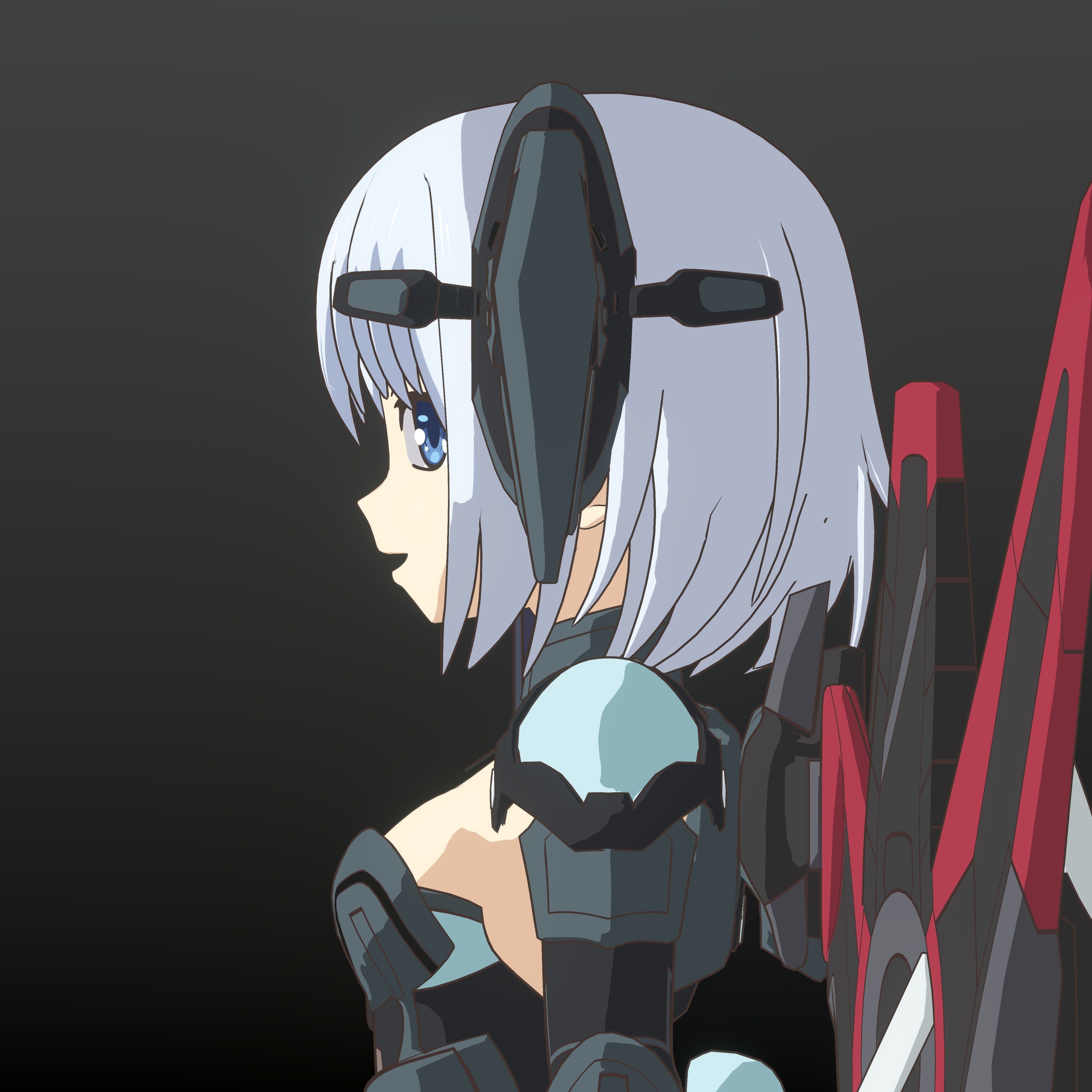 Pack Tobiichi Origami - 3D Model Blender Low-poly 3D model_16