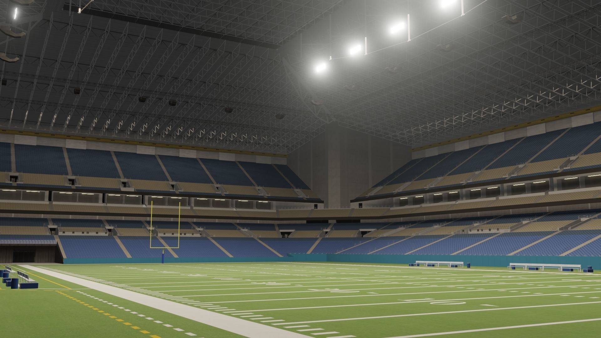 Alamodome - San Antonio Texas USA 3D model_2