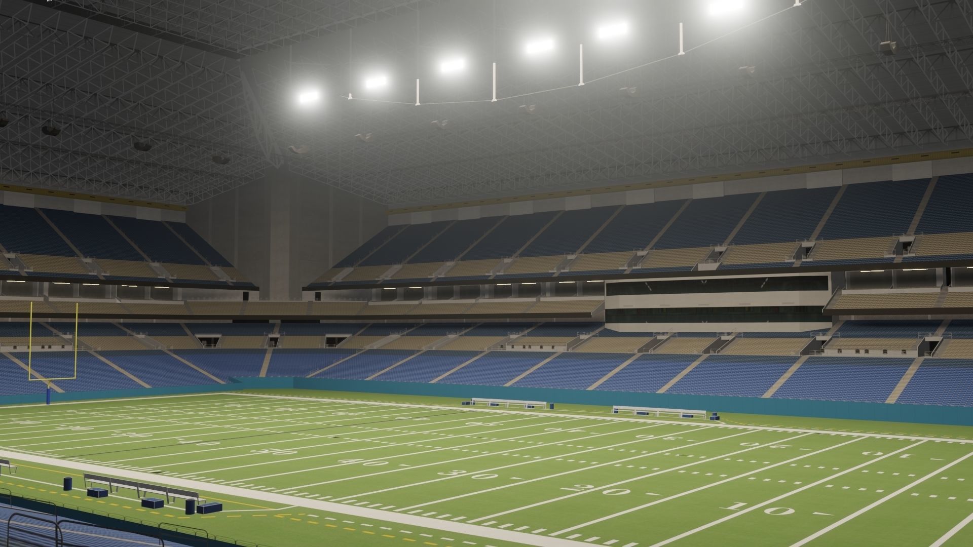 Alamodome - San Antonio Texas USA 3D model_5