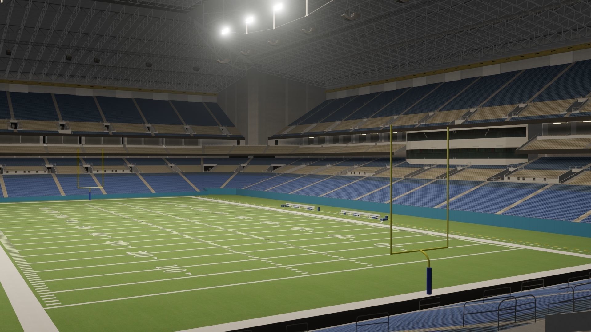 Alamodome - San Antonio Texas USA 3D model_6