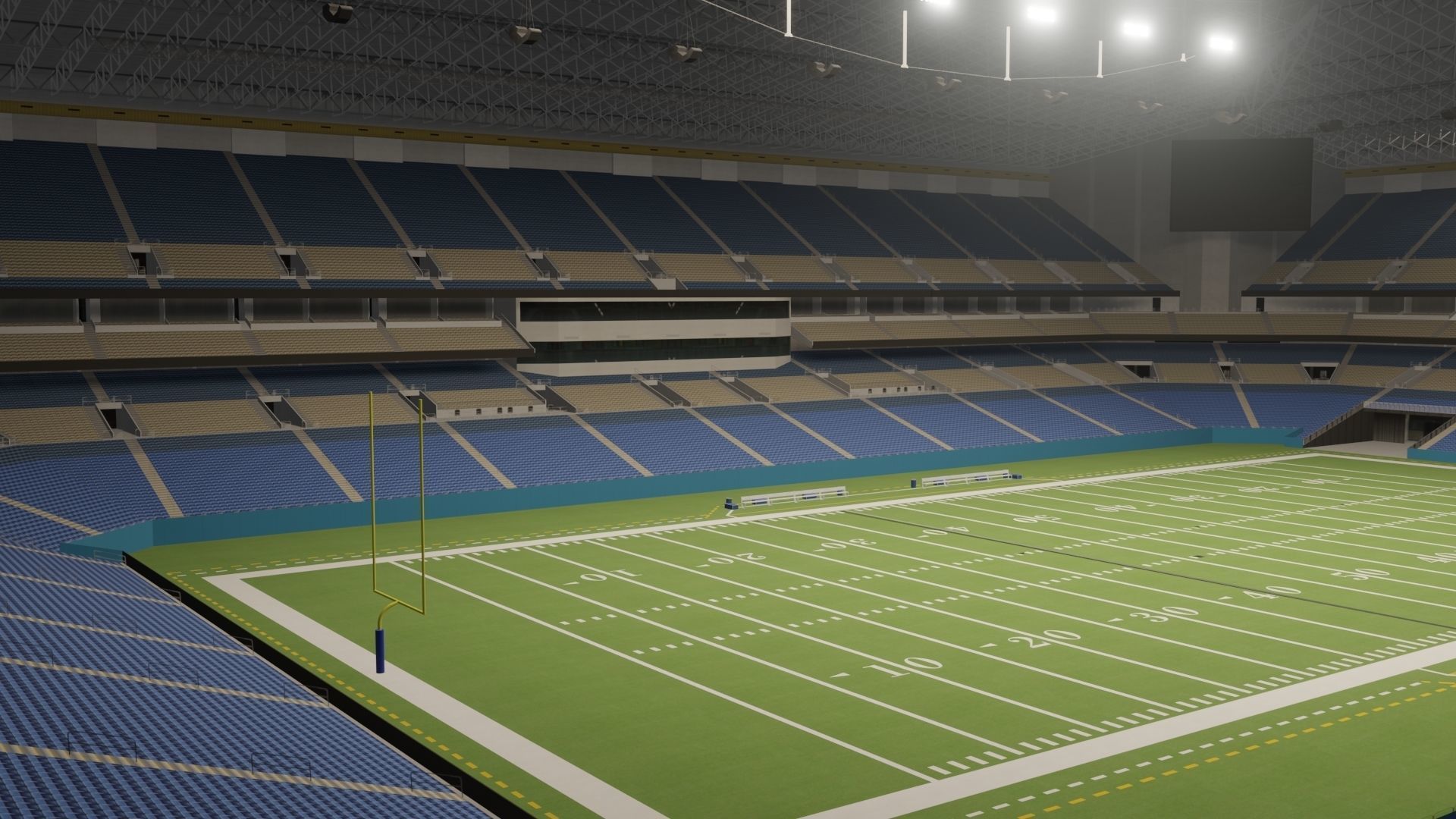 Alamodome - San Antonio Texas USA 3D model_4