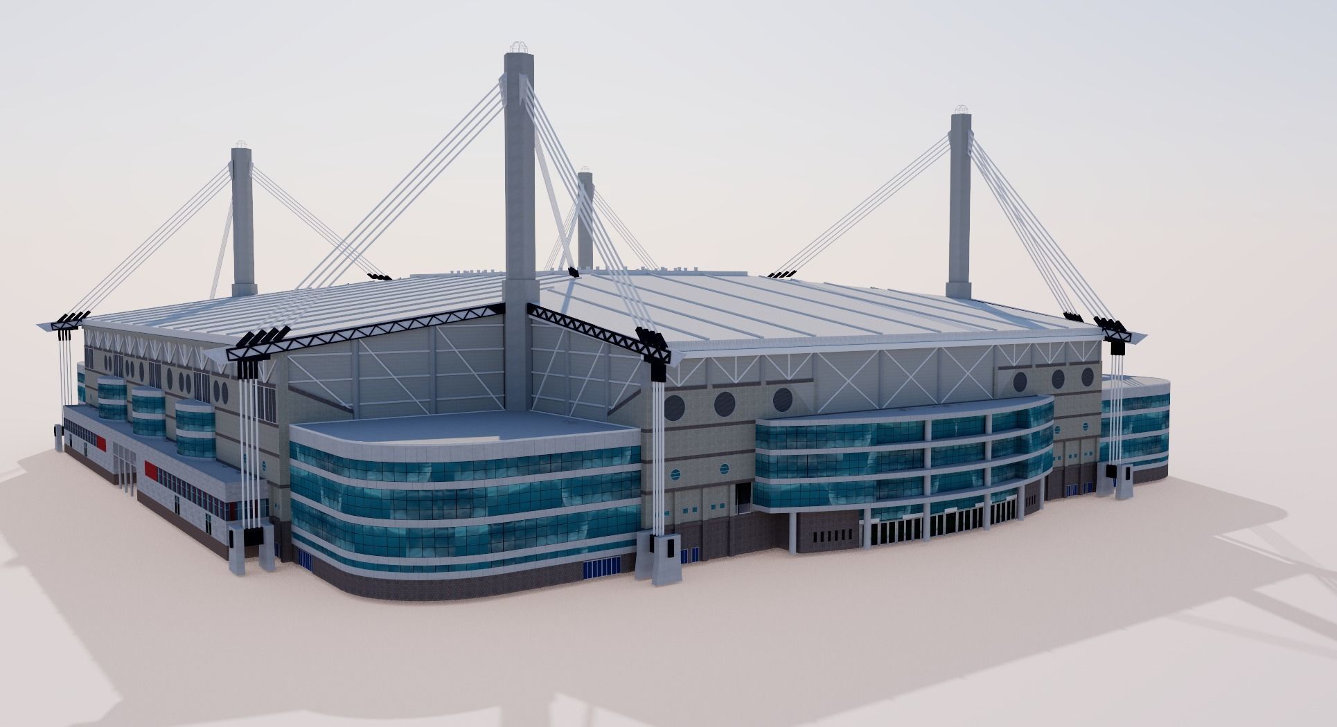 Alamodome - San Antonio Texas USA 3D model_9
