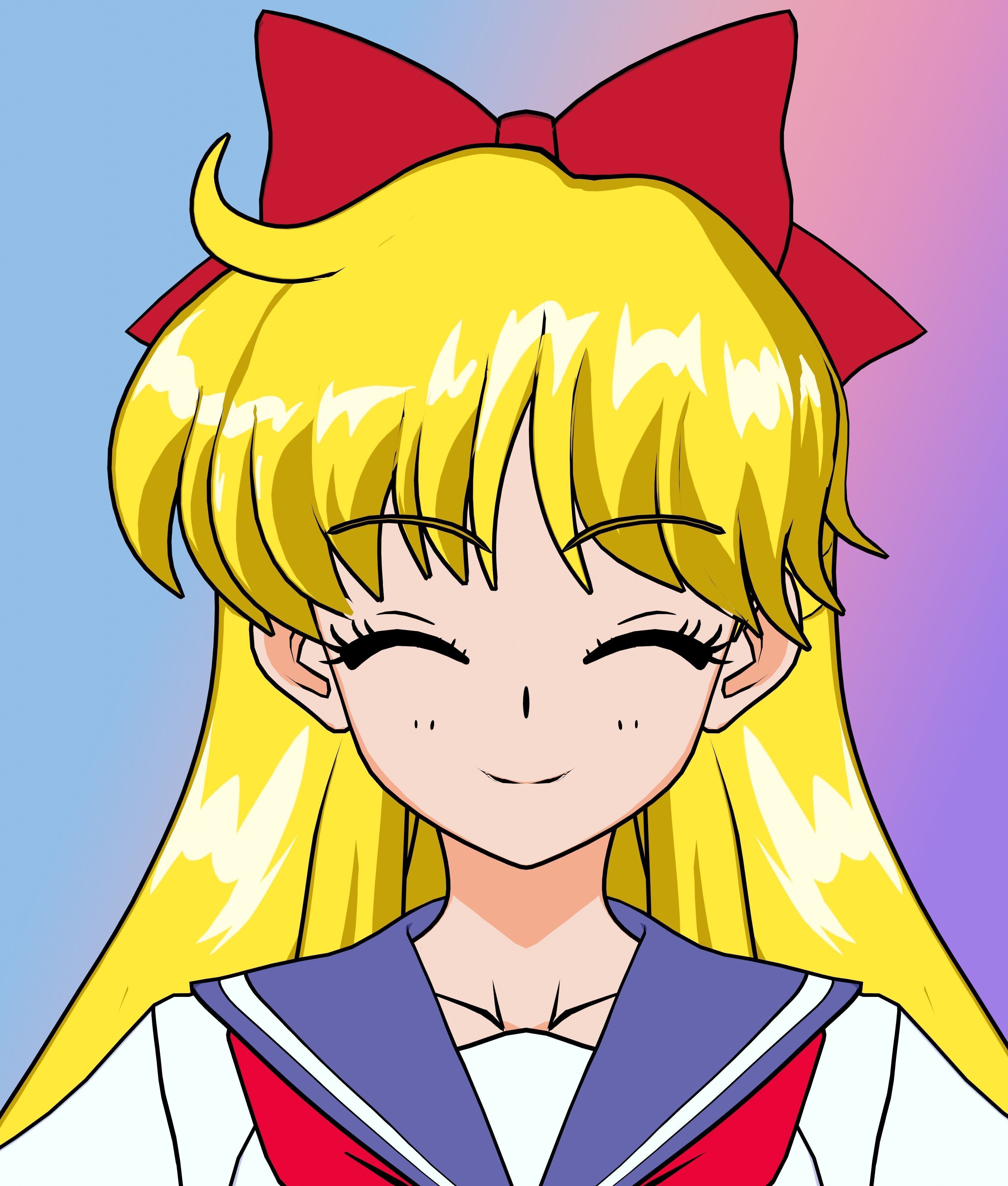 Pack Sailor Venus Eternal - 3D Model Blender Low-poly 3D model_29