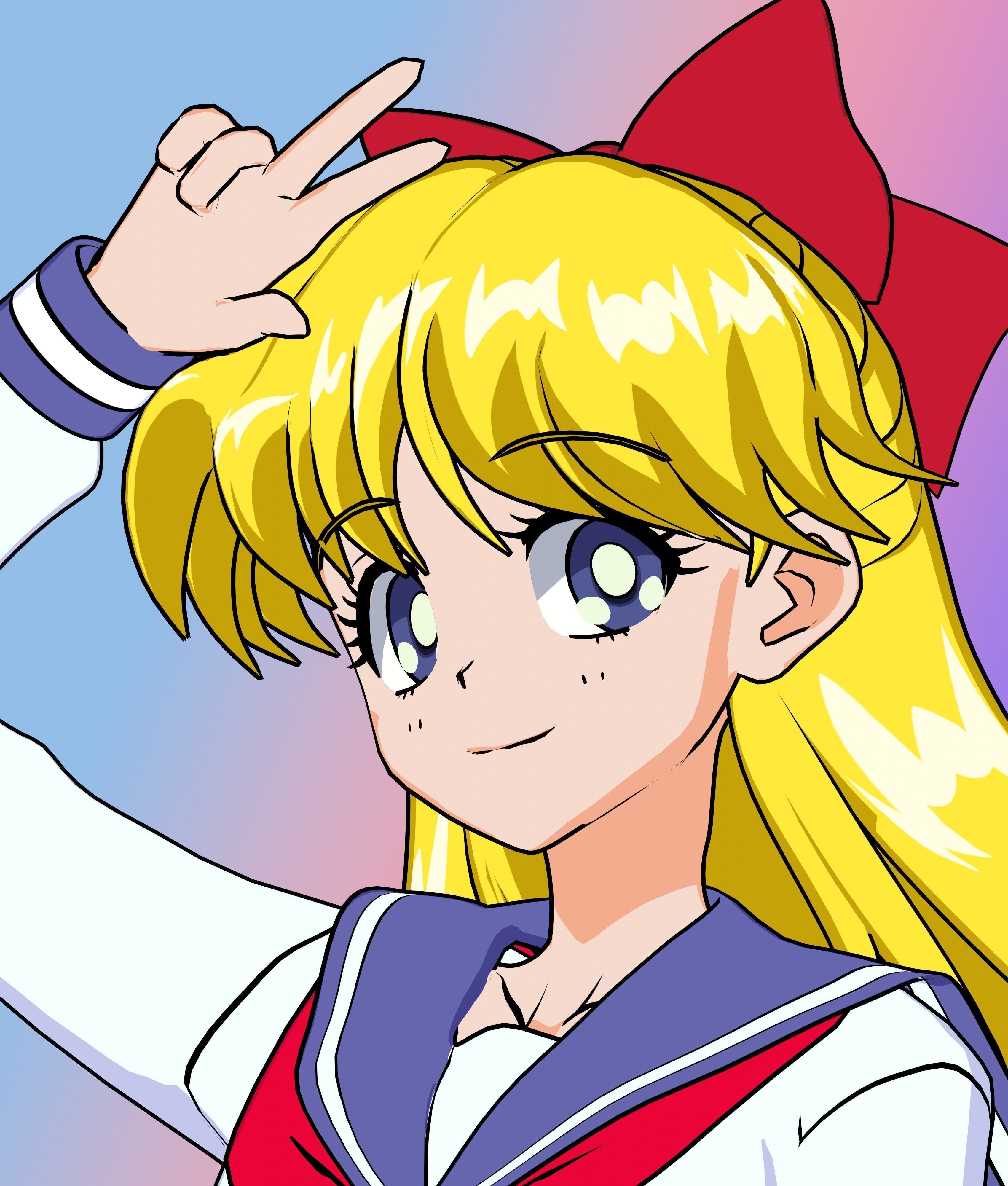 Pack Sailor Venus Eternal - 3D Model Blender Low-poly 3D model_35