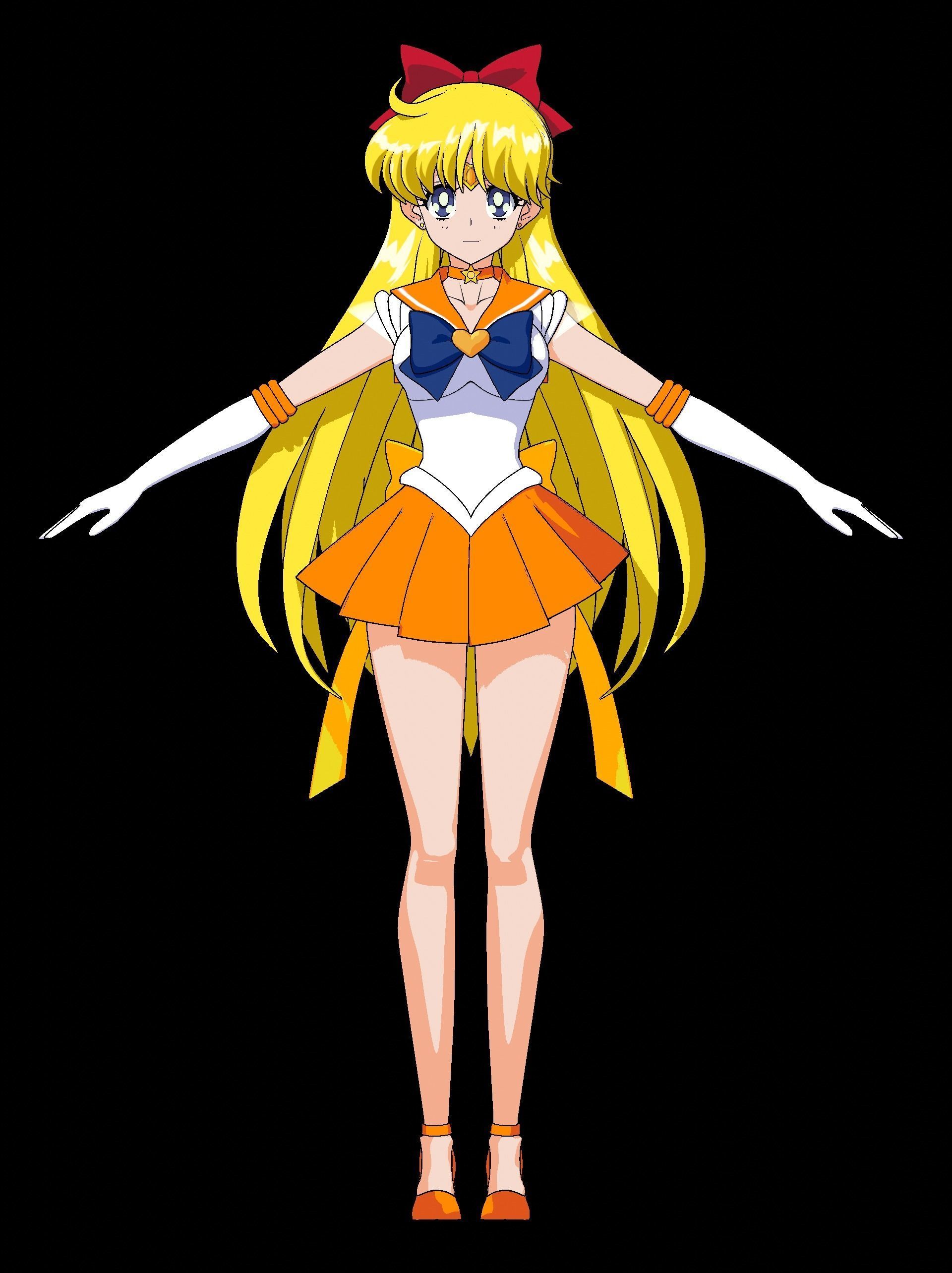 Pack Sailor Venus Eternal - 3D Model Blender Low-poly 3D model_57