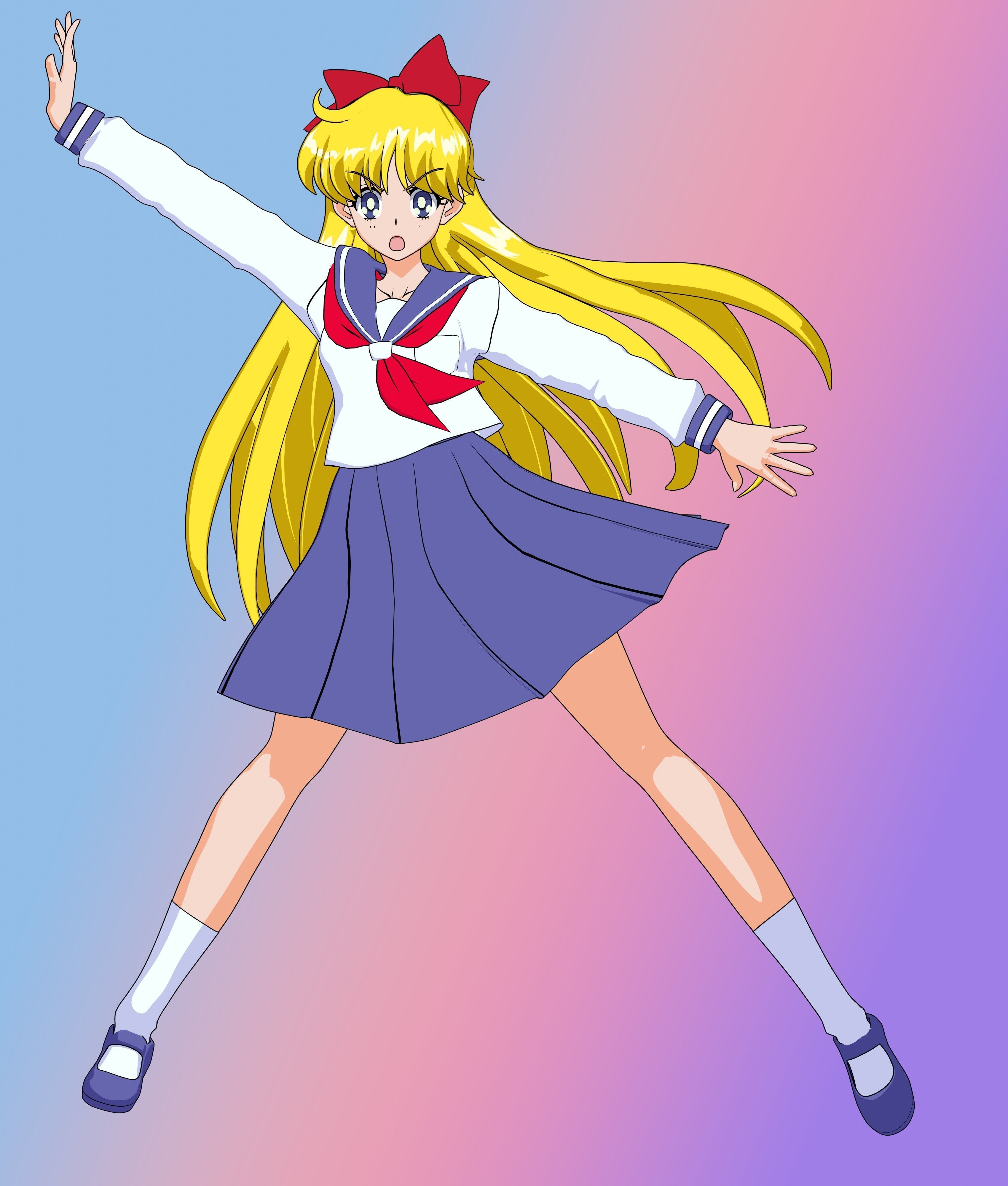 Pack Sailor Venus Eternal - 3D Model Blender Low-poly 3D model_1