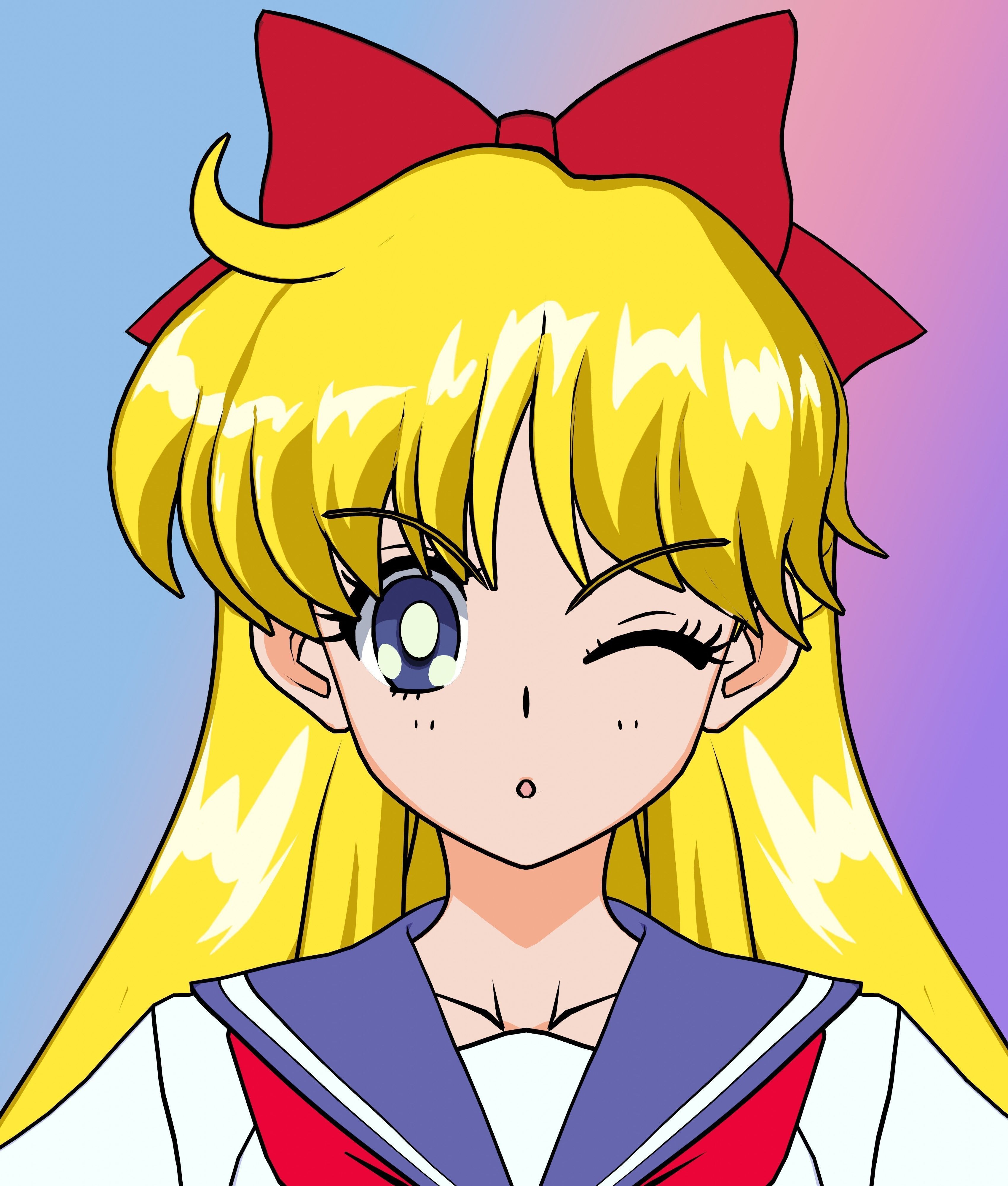 Pack Sailor Venus Eternal - 3D Model Blender Low-poly 3D model_3