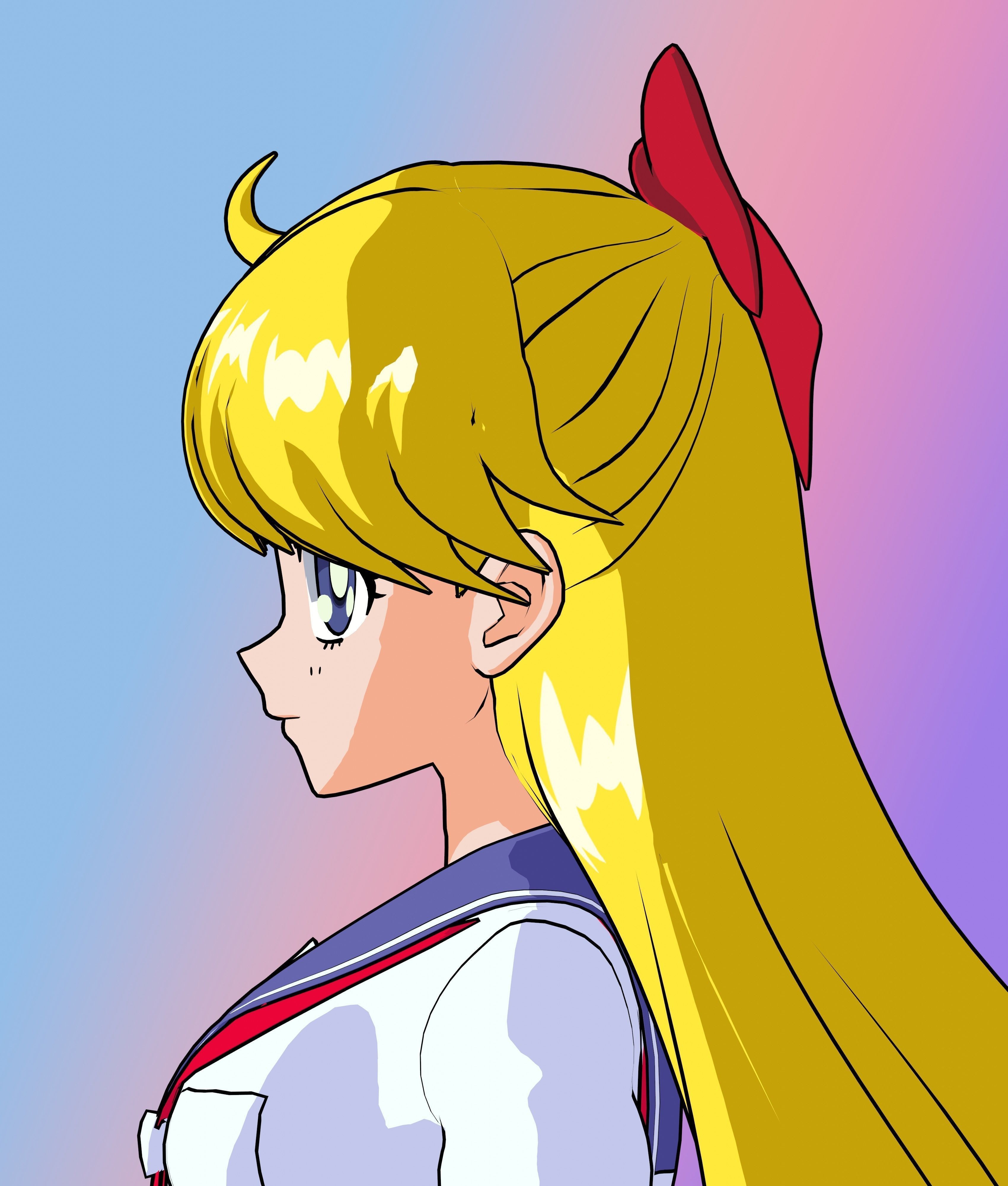 Pack Sailor Venus Eternal - 3D Model Blender Low-poly 3D model_38
