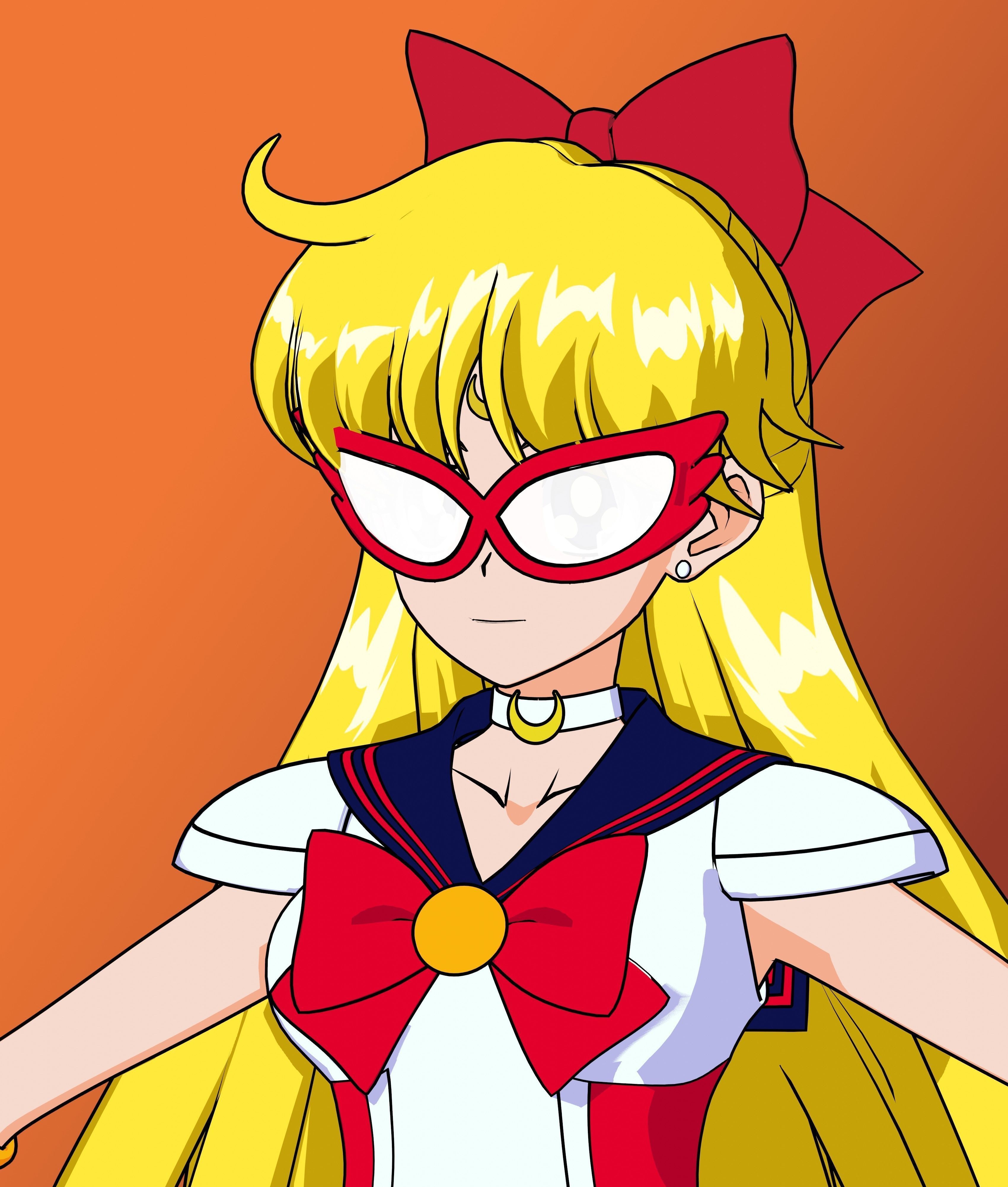 Pack Sailor Venus Eternal - 3D Model Blender Low-poly 3D model_41