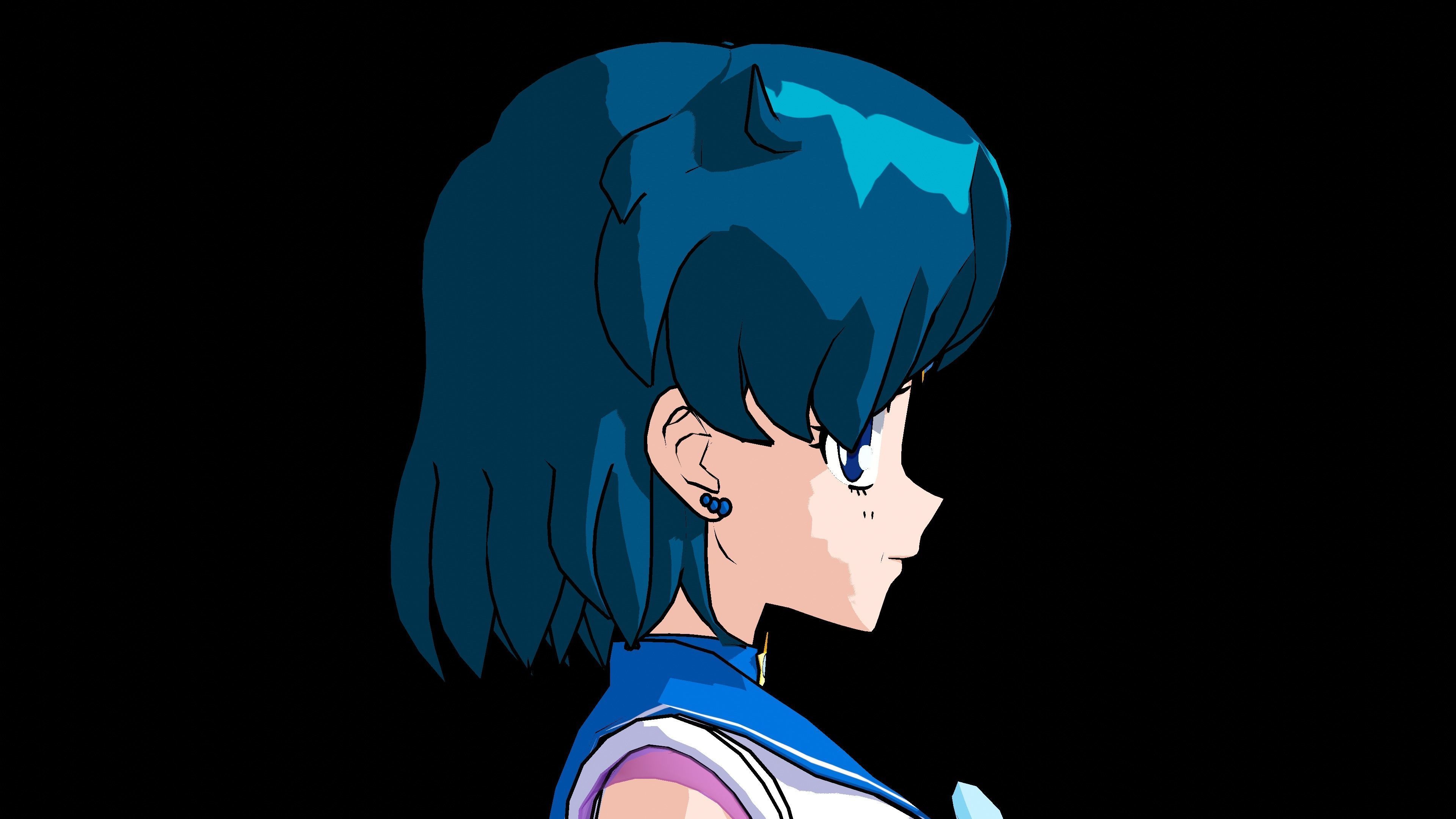 Sailor Mercury Eternal - 3D Model Blender Low-poly 3D model_6