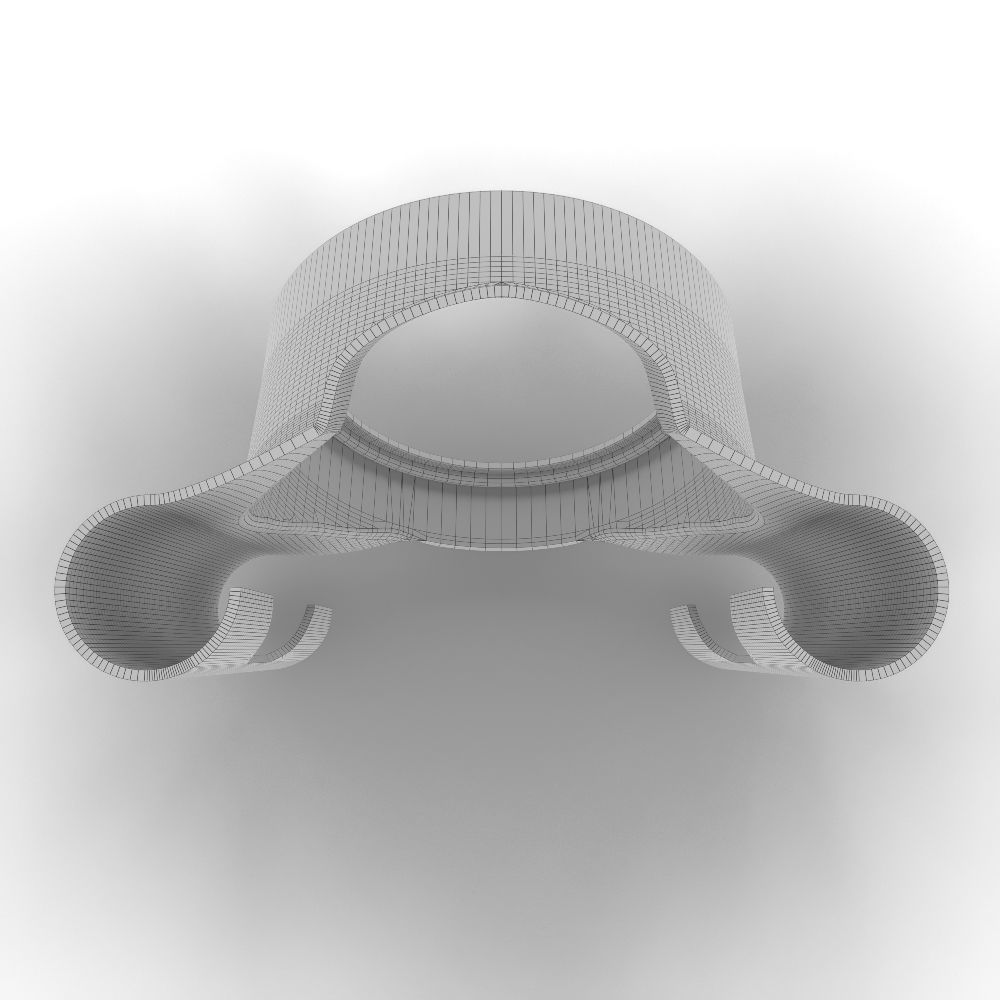 Custom Headlight Fairing for Yamaha XSR 700 3D print model_9