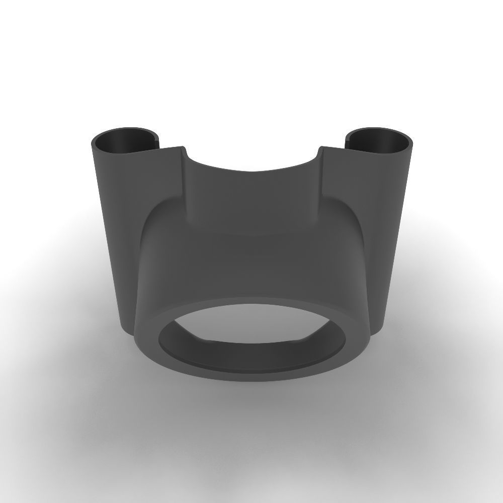 Custom Headlight Fairing for Yamaha XSR 700 3D print model_3