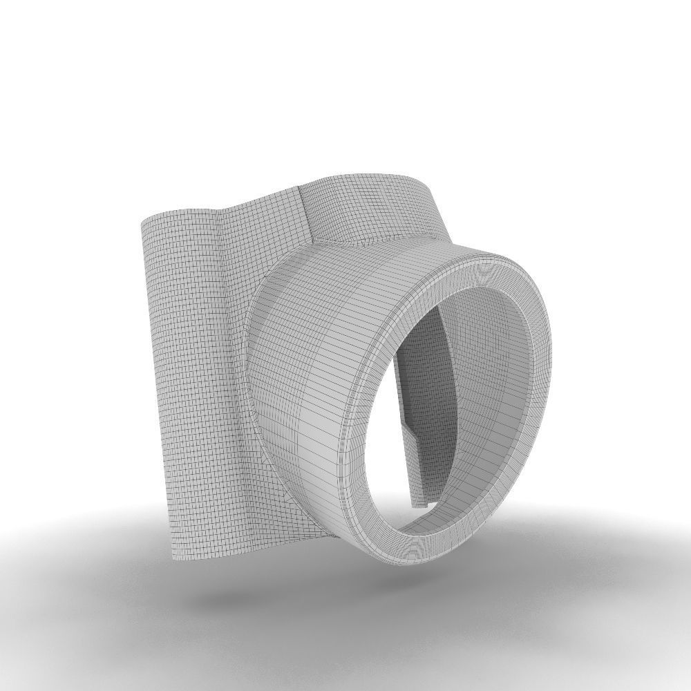 Custom Headlight Fairing for Yamaha XSR 700 3D print model_2