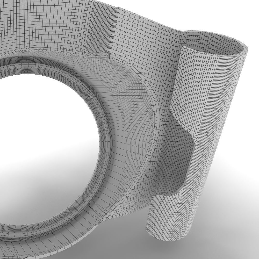 Custom Headlight Fairing for Yamaha XSR 700 3D print model_7