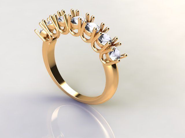 jewelry-ring 3D print model_3