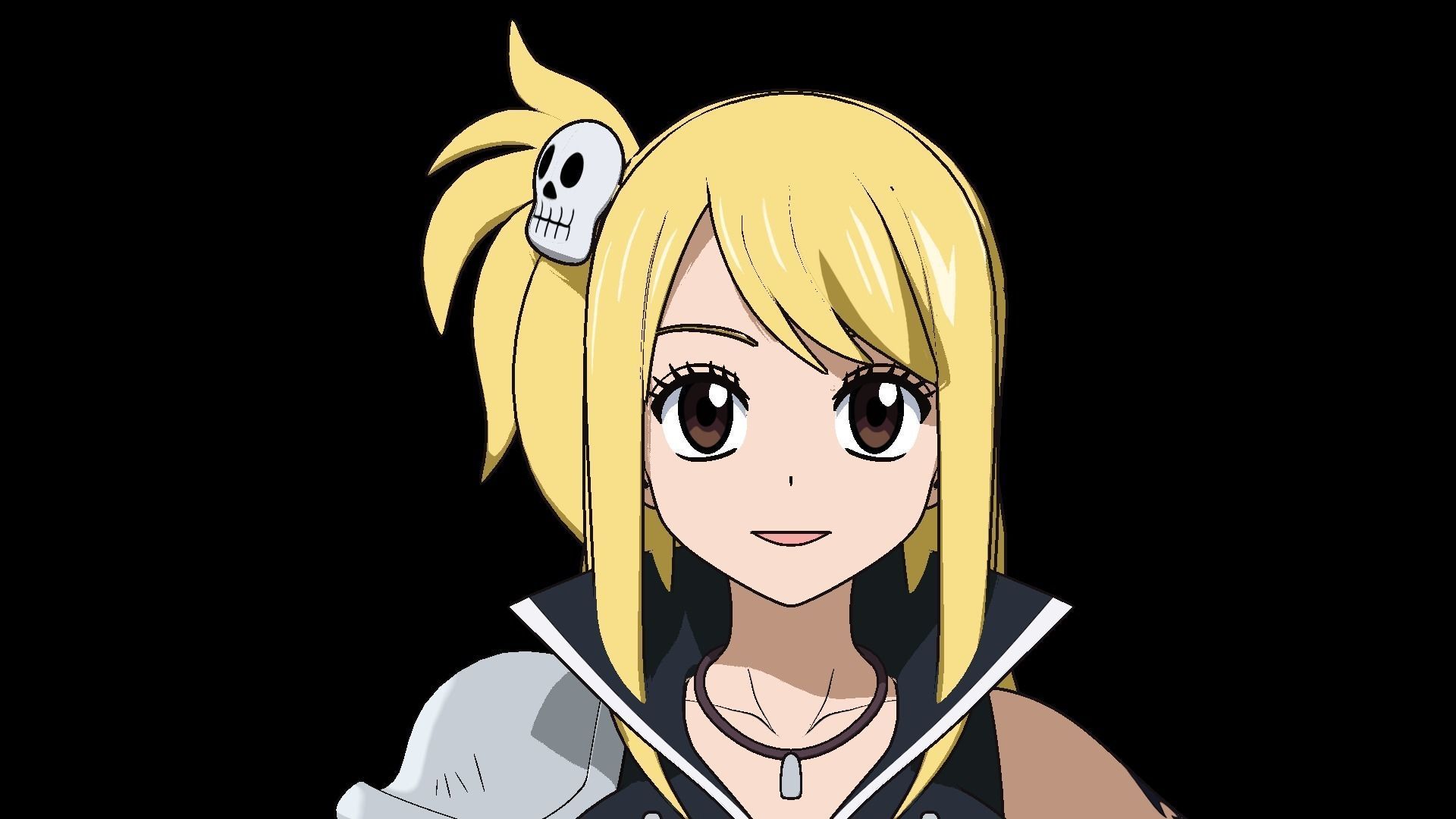 Pack Lucy Heartfilia - 3D model blender Low-poly 3D model_6