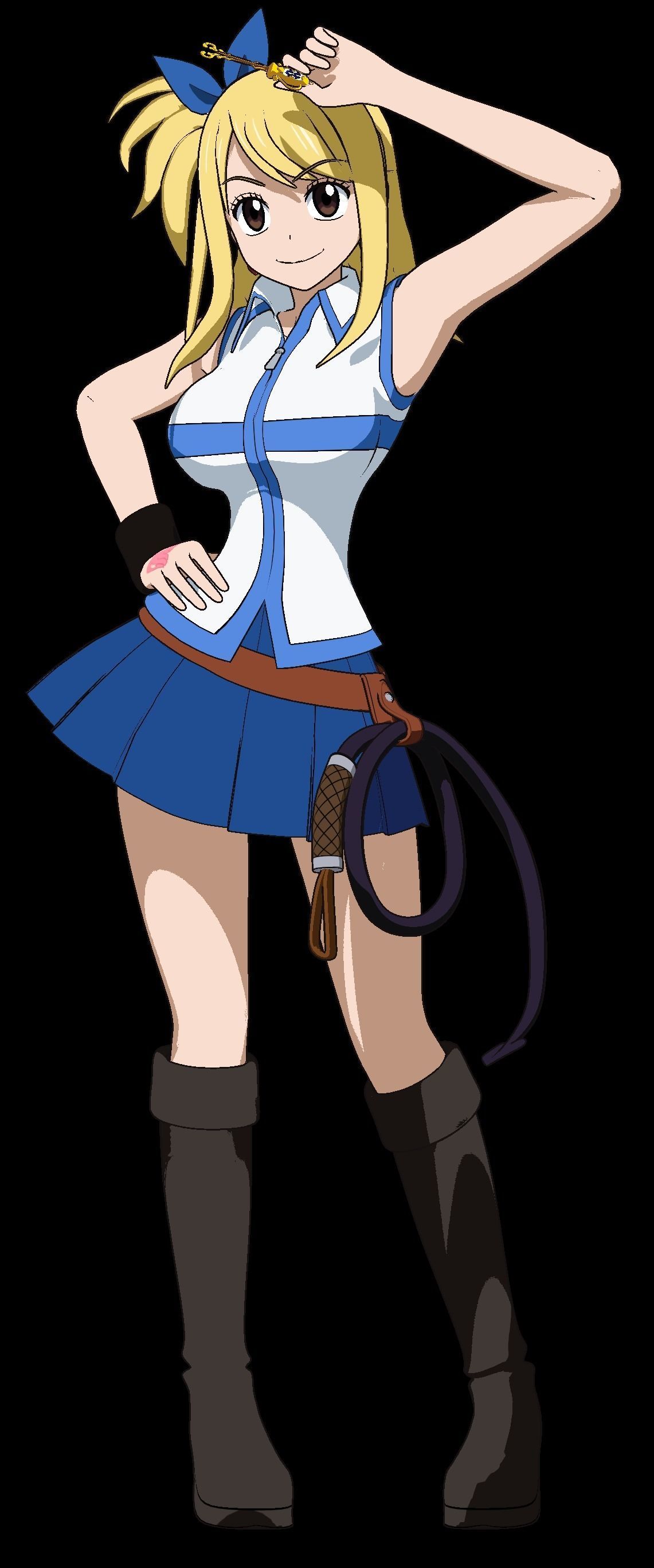 Pack Lucy Heartfilia - 3D model blender Low-poly 3D model_12