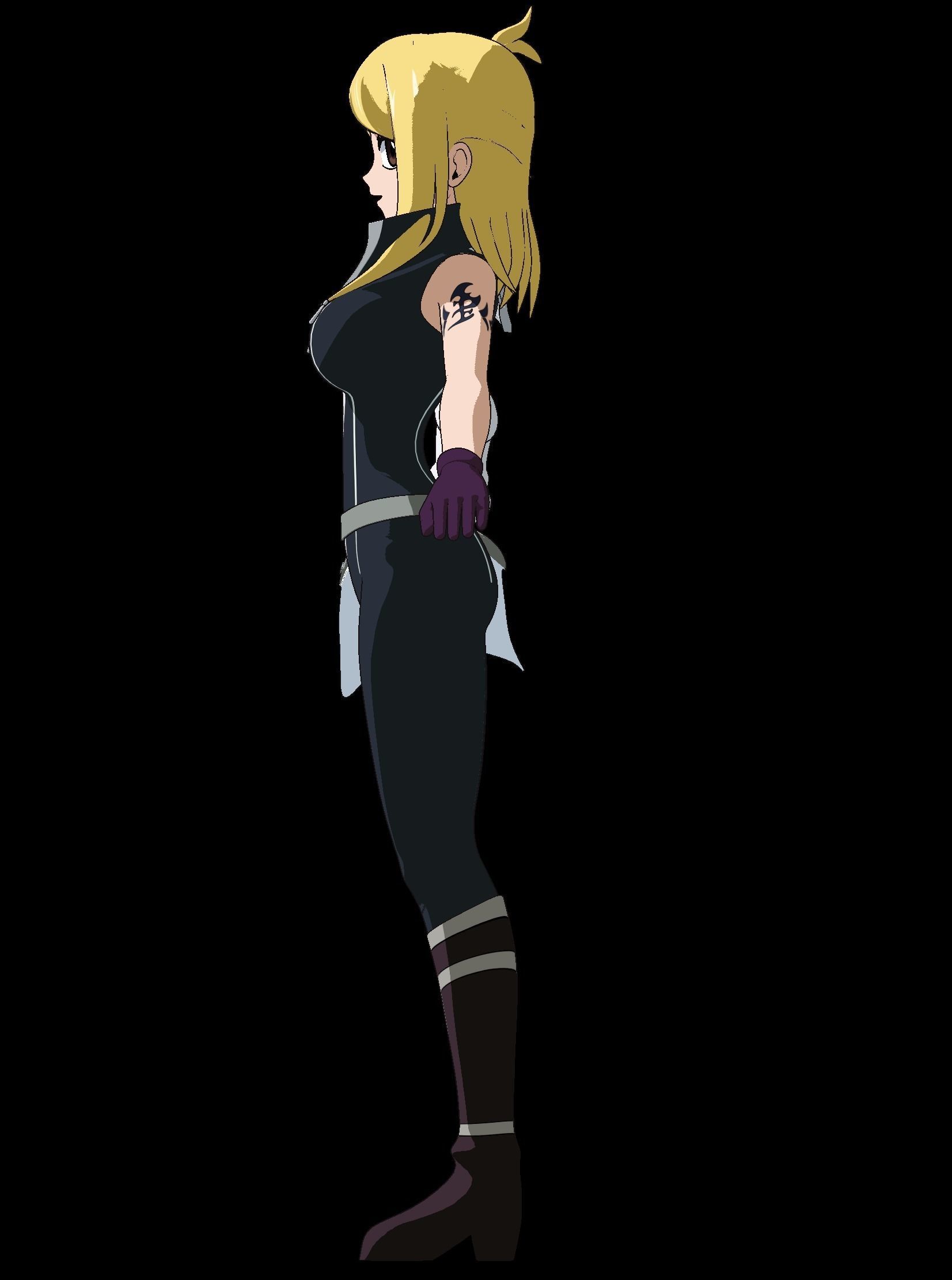 Pack Lucy Heartfilia - 3D model blender Low-poly 3D model_5