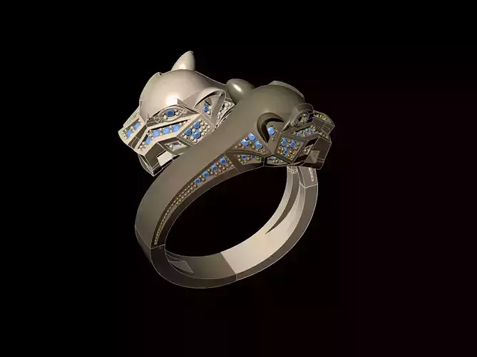 panther ring panthere