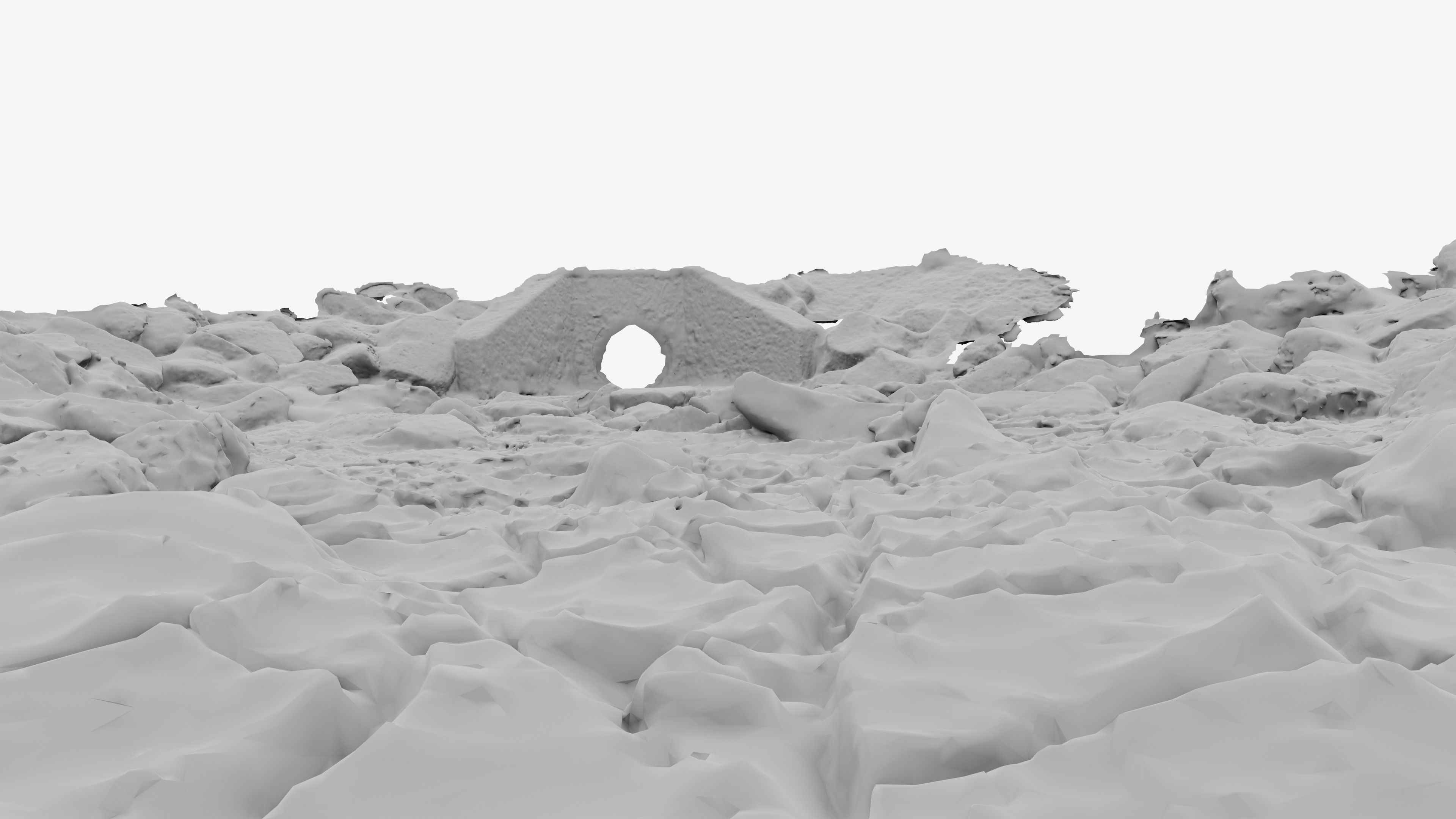 Desert Wash 3D Scan 3D model_14