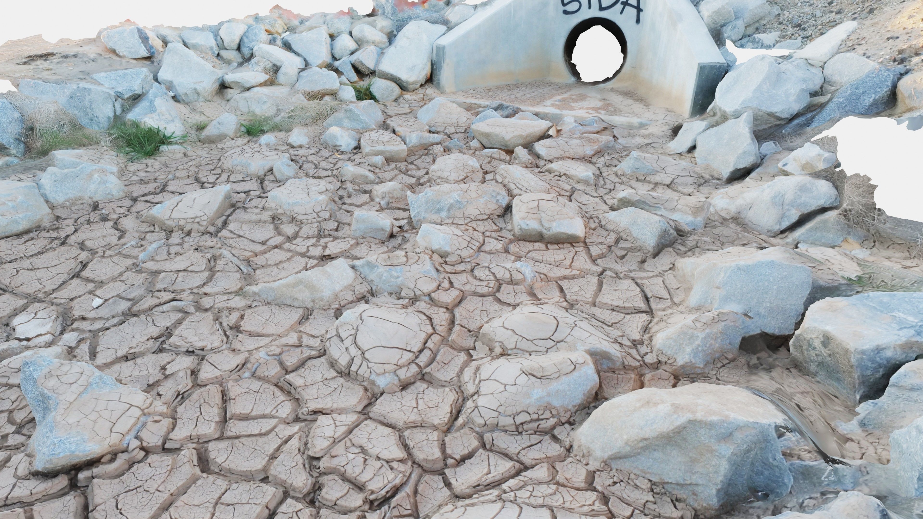 Desert Wash 3D Scan 3D model_6