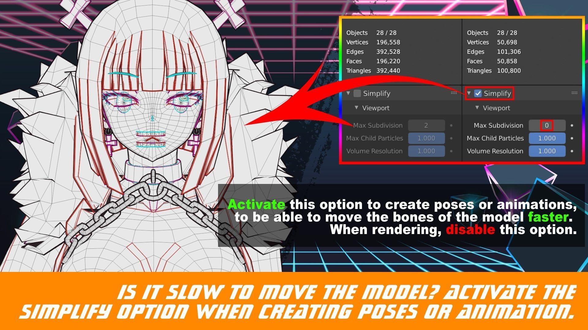 Brandish - 3D model blender Low-poly 3D model_9