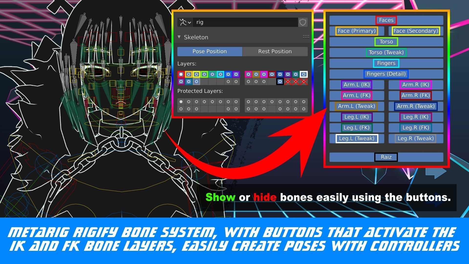 Brandish - 3D model blender Low-poly 3D model_8