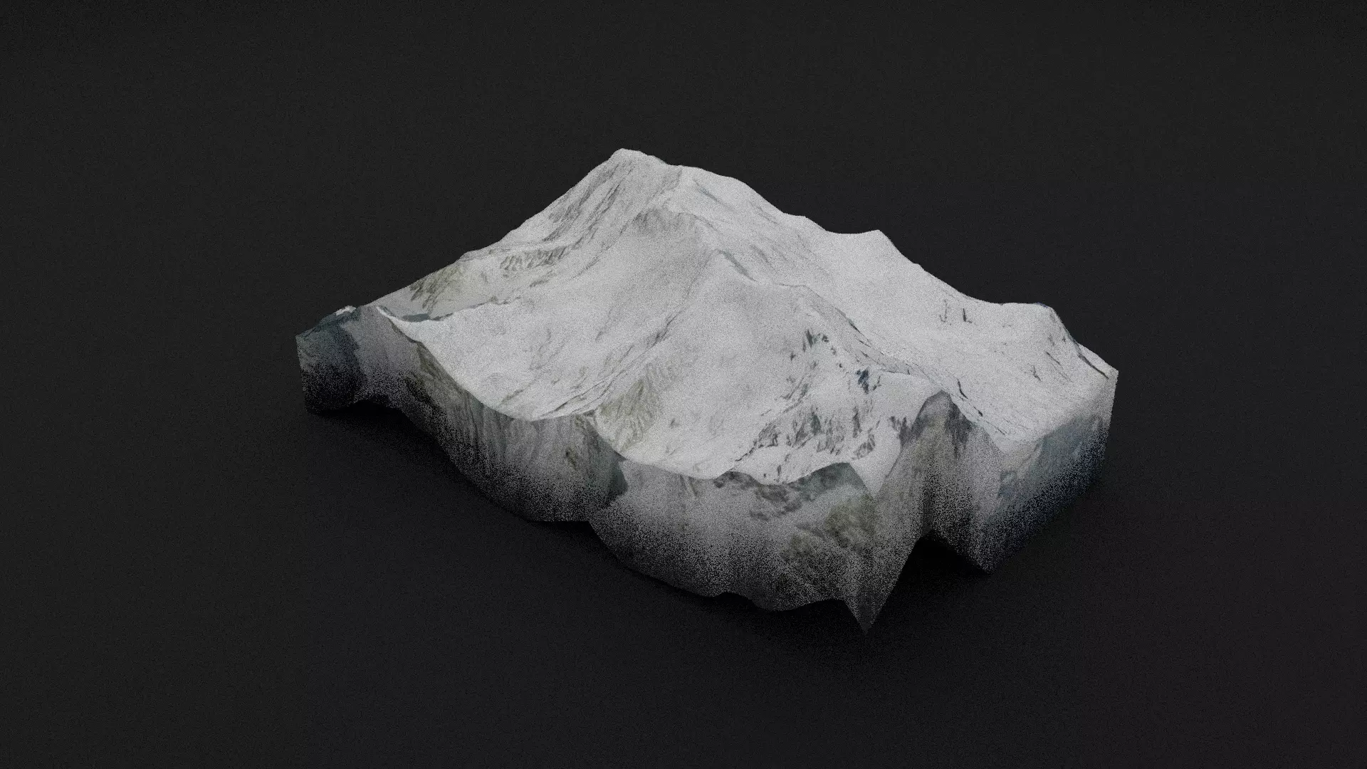 Batura Sar Low-poly 3D model
