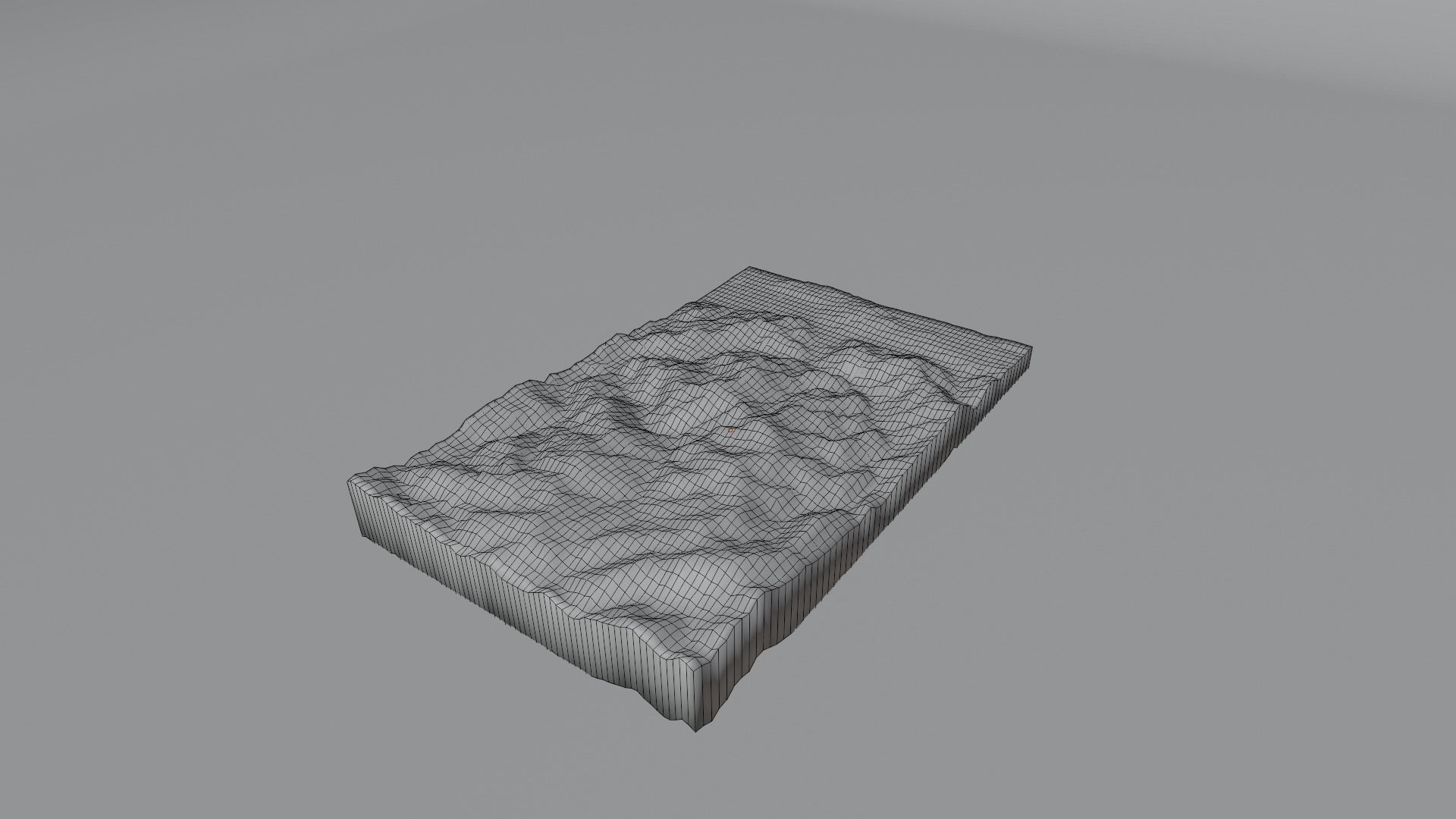 Dhaulagiri I Low-poly 3D model_8