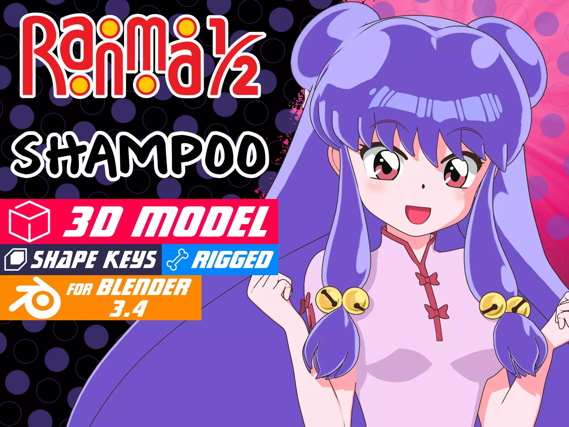 Shampoo - 3D model blender 3D model_0