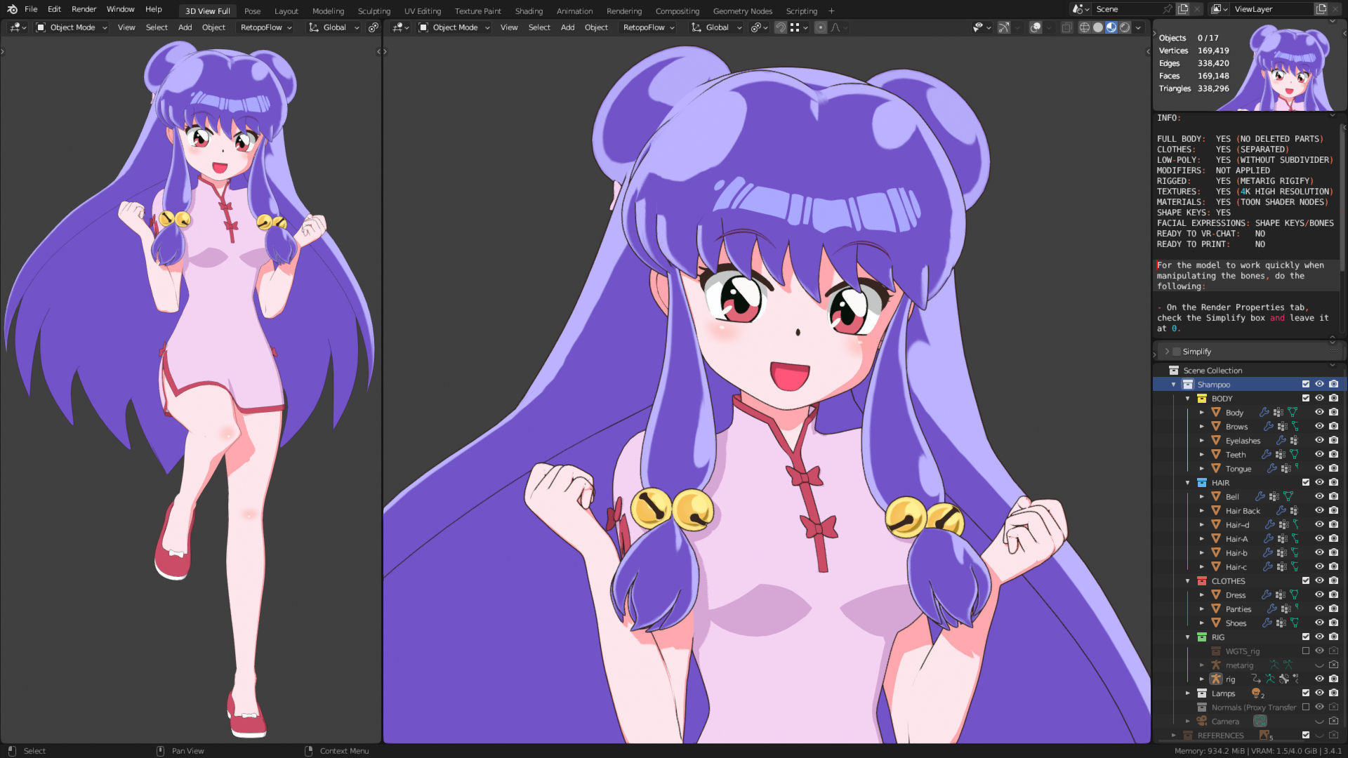 Shampoo - 3D model blender 3D model_7