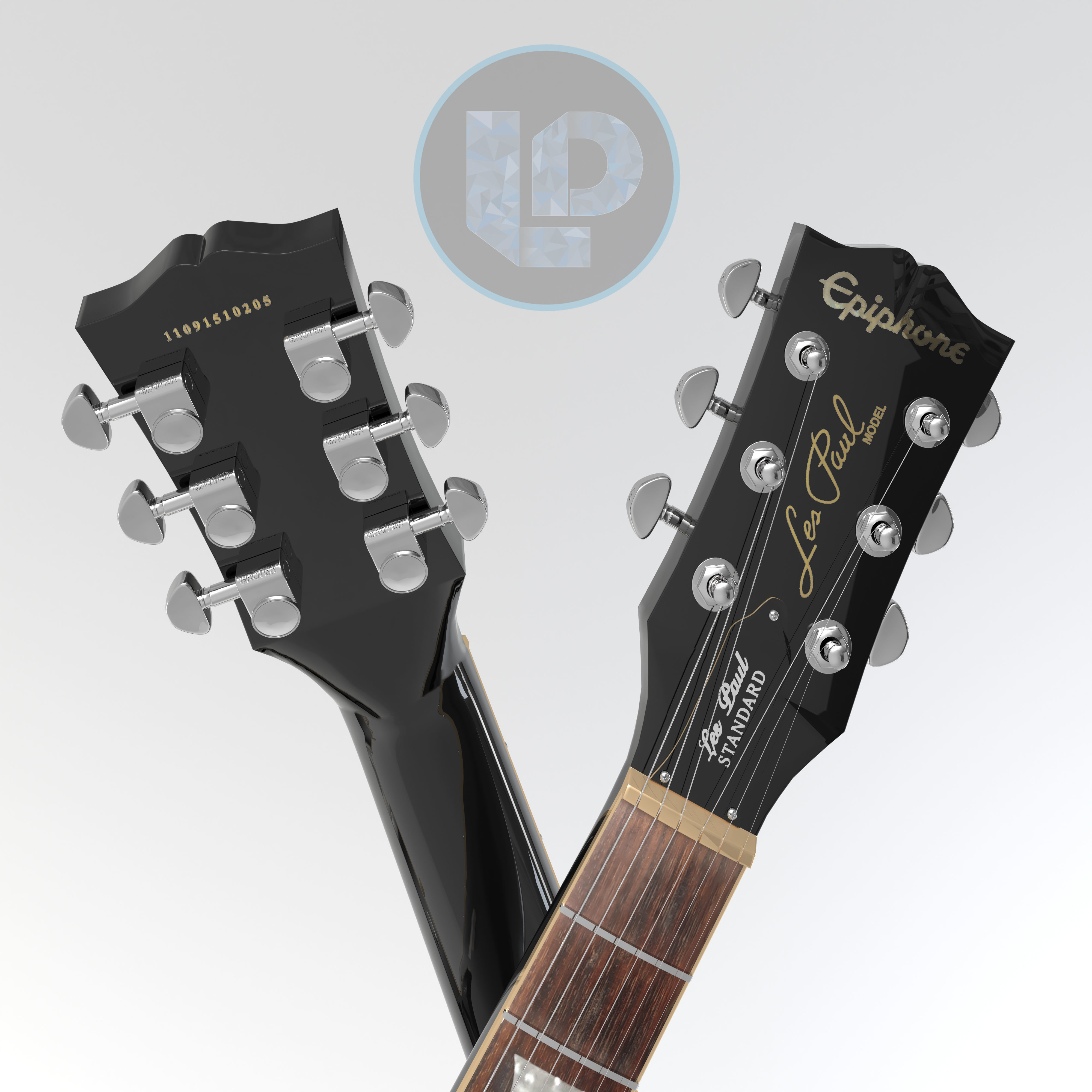 My Guitar Epiphone Les Paul Standard 3D model_5