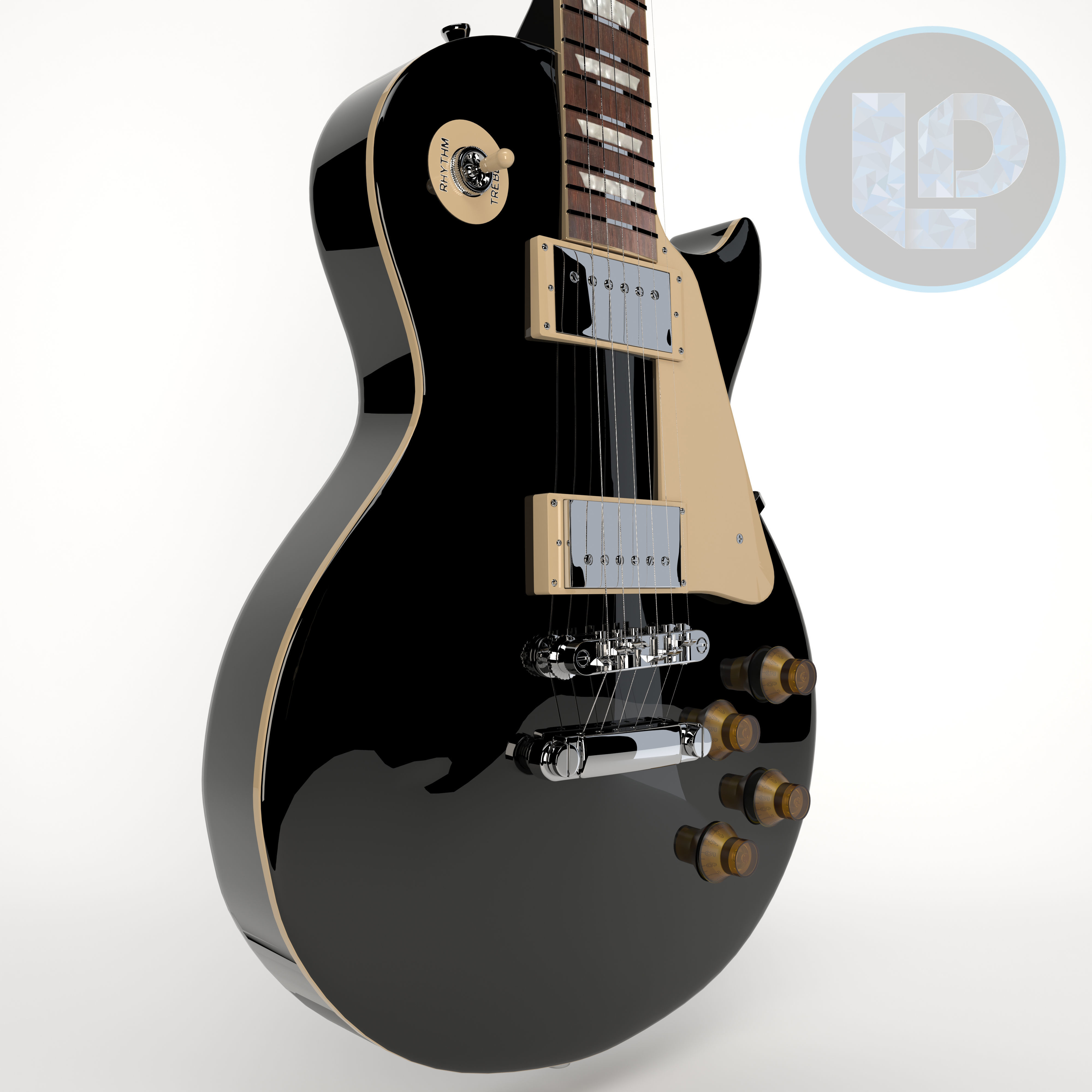 My Guitar Epiphone Les Paul Standard 3D model_9